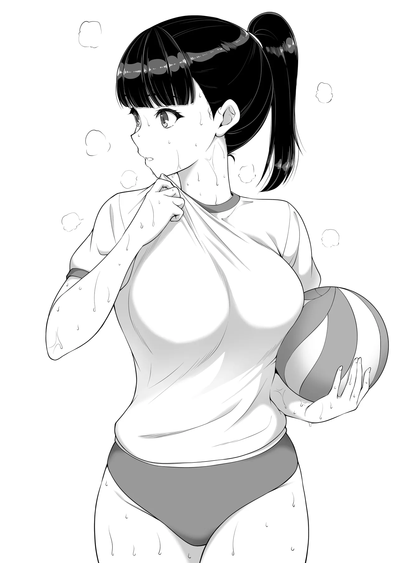 Joshi Volley-bu JK, Netorareru. 3 Zenpen page 2 full