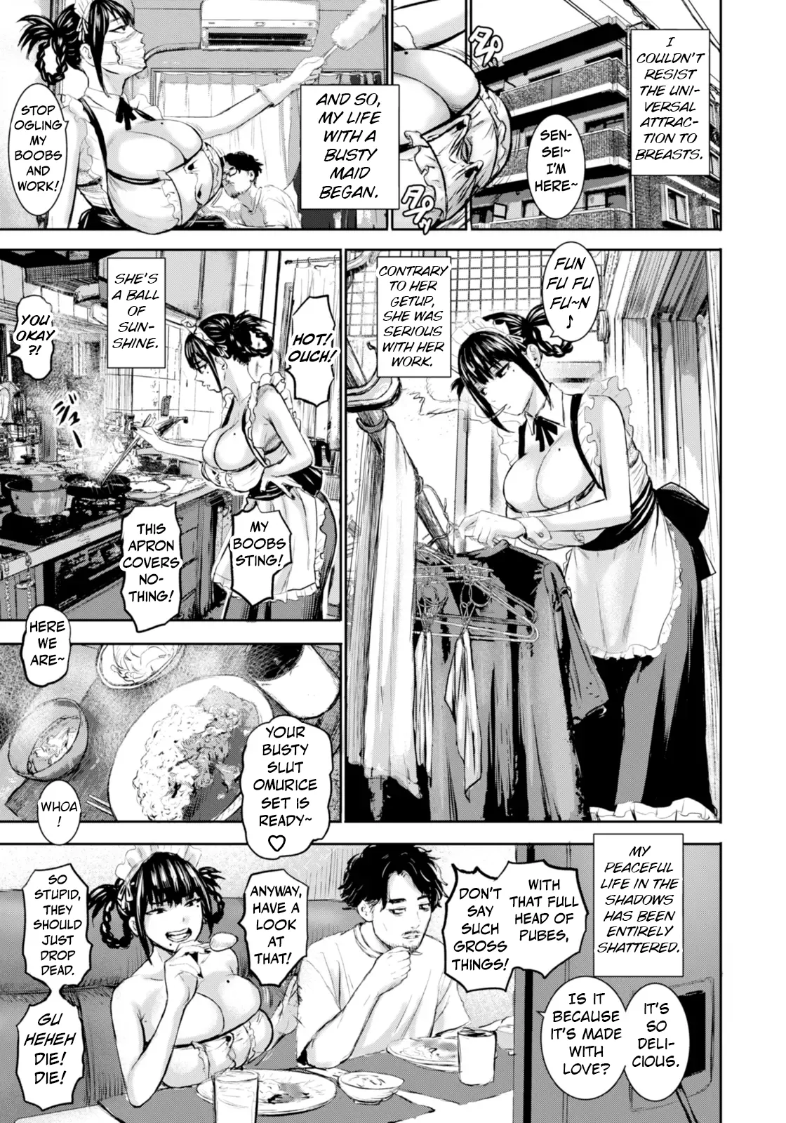 Dragon Tattoo no Meido | The Maid with the Dragon Tattoo page 7 full