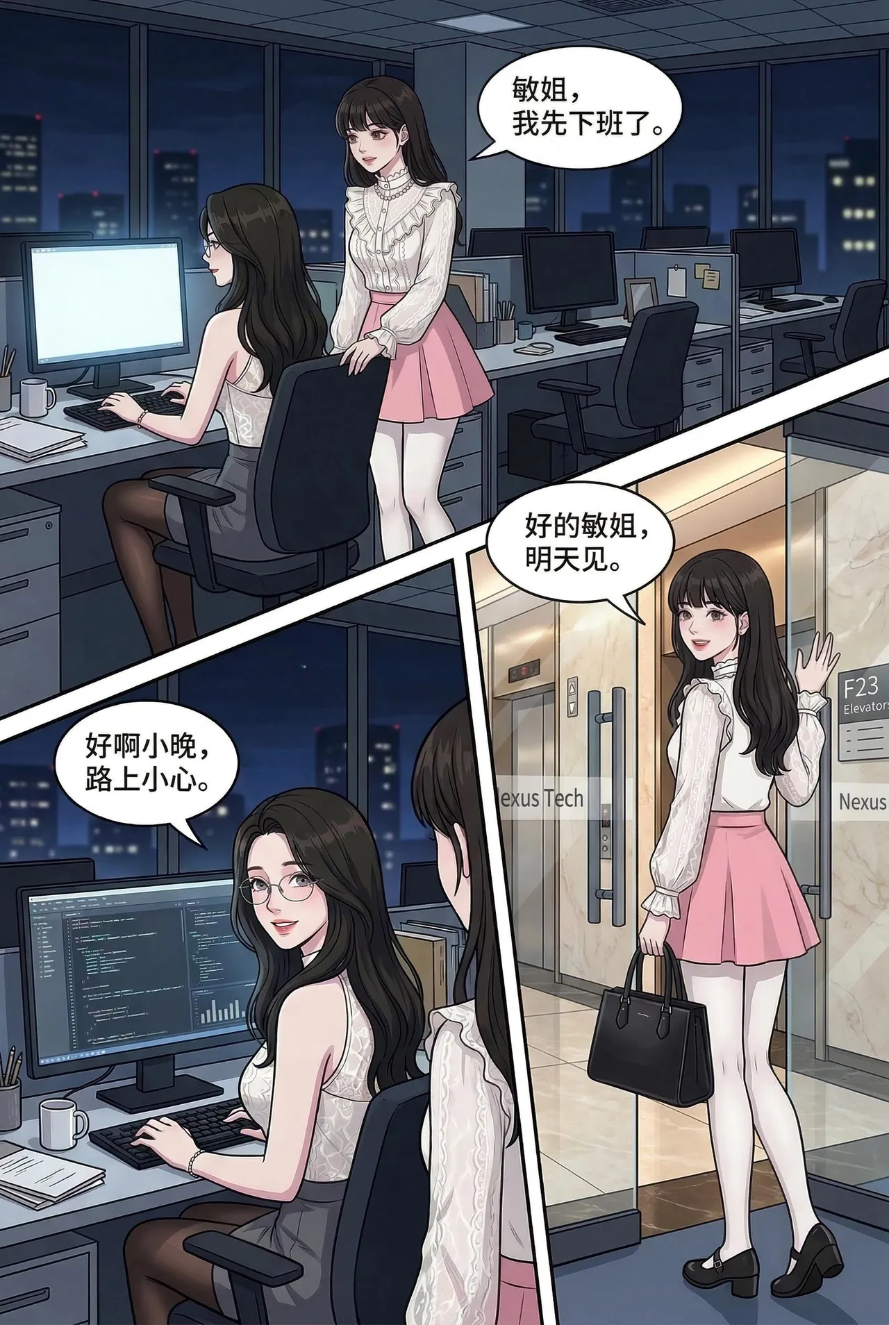 撞破秘密后，我成了上司的“专属藏品 page 4 full