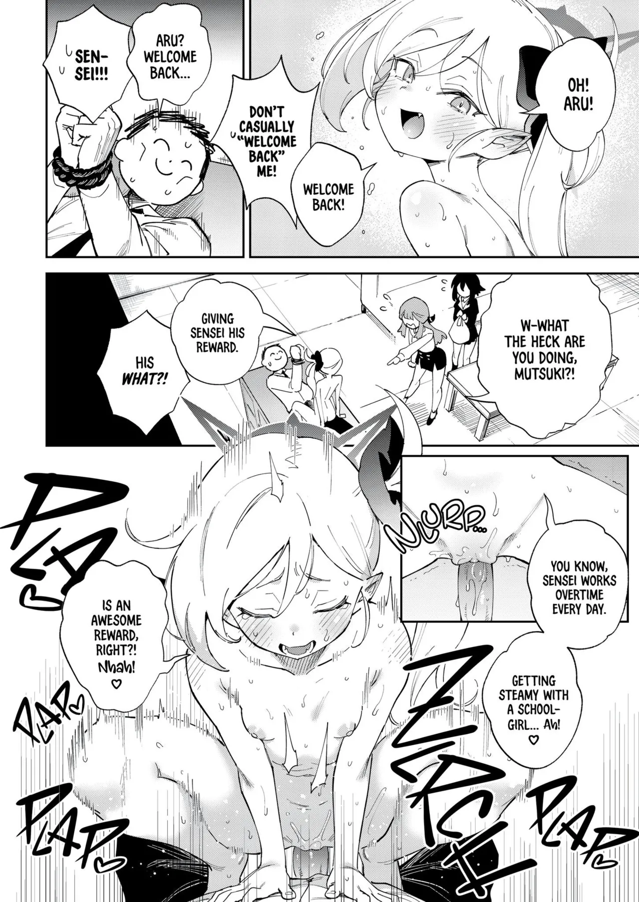 Sensei to Seito no Kankei tte Konna ni mo Open nanoo!? | Are Teacher-Student Relationships This Open?! page 3 full