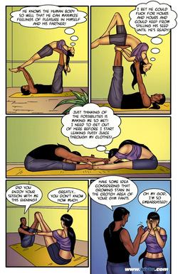 (Kirtu) Miss Rita - Chapter 11 - A little SEXercise helps Miss Rita be more flexible! — page 17