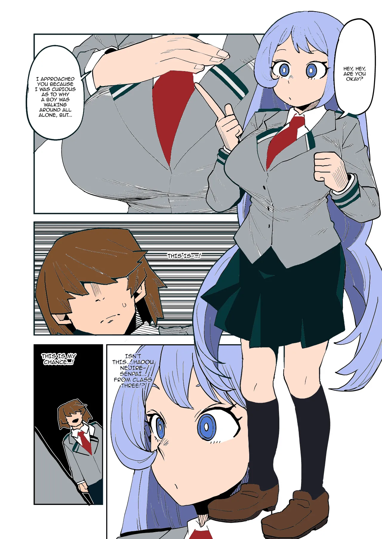 Teisou Gyakuten Mono Hado Nejire no Baai | Inverted Morality Hero Academia ~Hado Nejire's Case~ page 2 full