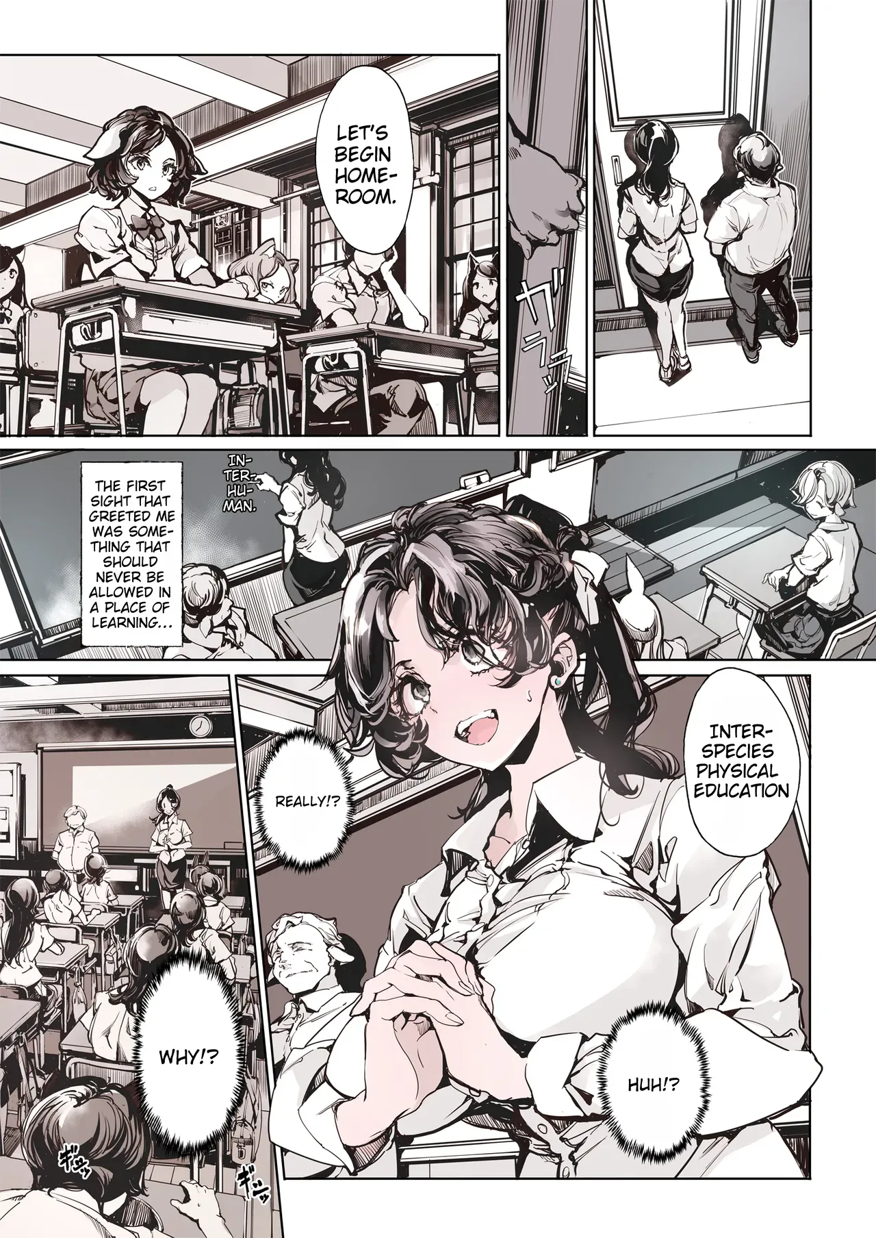 Lycanthropos no Seijijou 2 - Lycanthropos's Sex Life 2 page 6 full