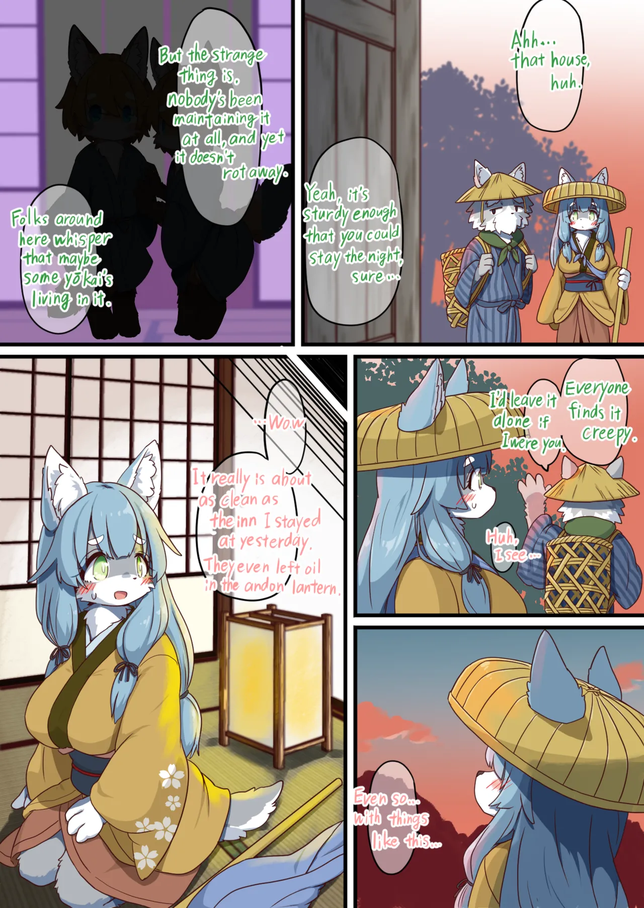 Zashiki-Warashi Being Used as Toys by a Traveler page 4 full