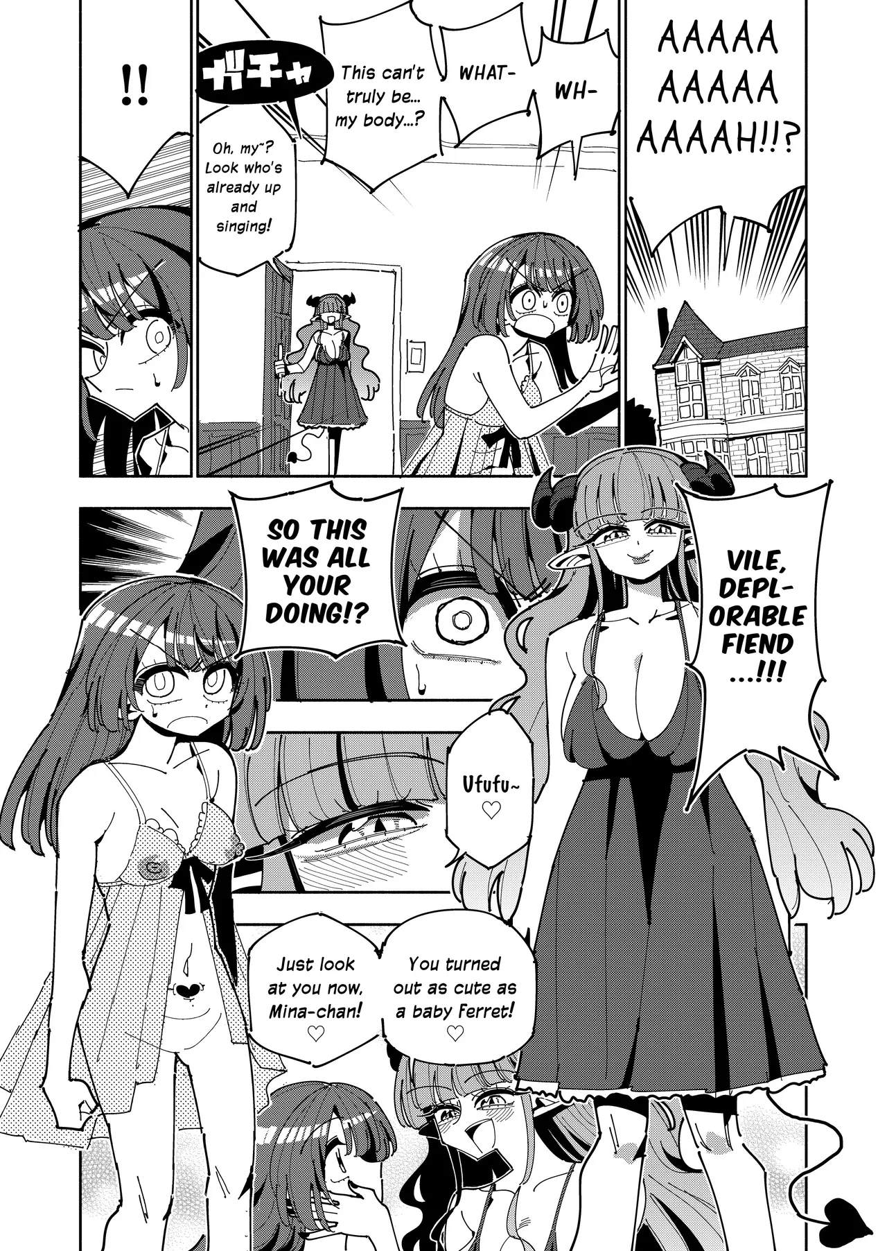 TS Fukushuusha wa Inma no Imouto ni Naru | Gender-Bended Avenger Turned Succubus Sister page 7 full