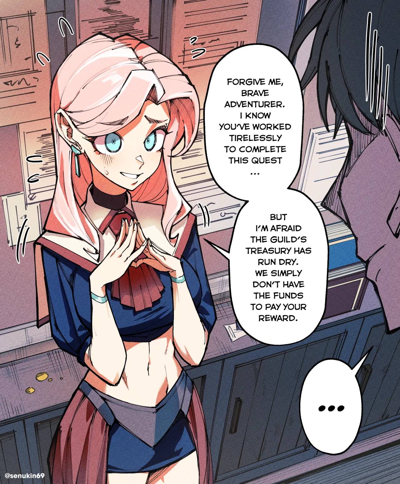 A Quest's Compensation page 1 full
