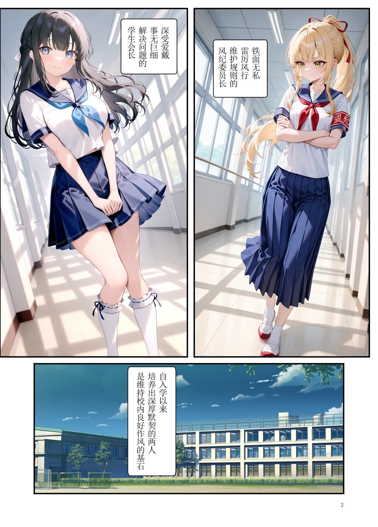 附身能力者可是我自己，让假正经的她们暴露下流本性 page 3 full