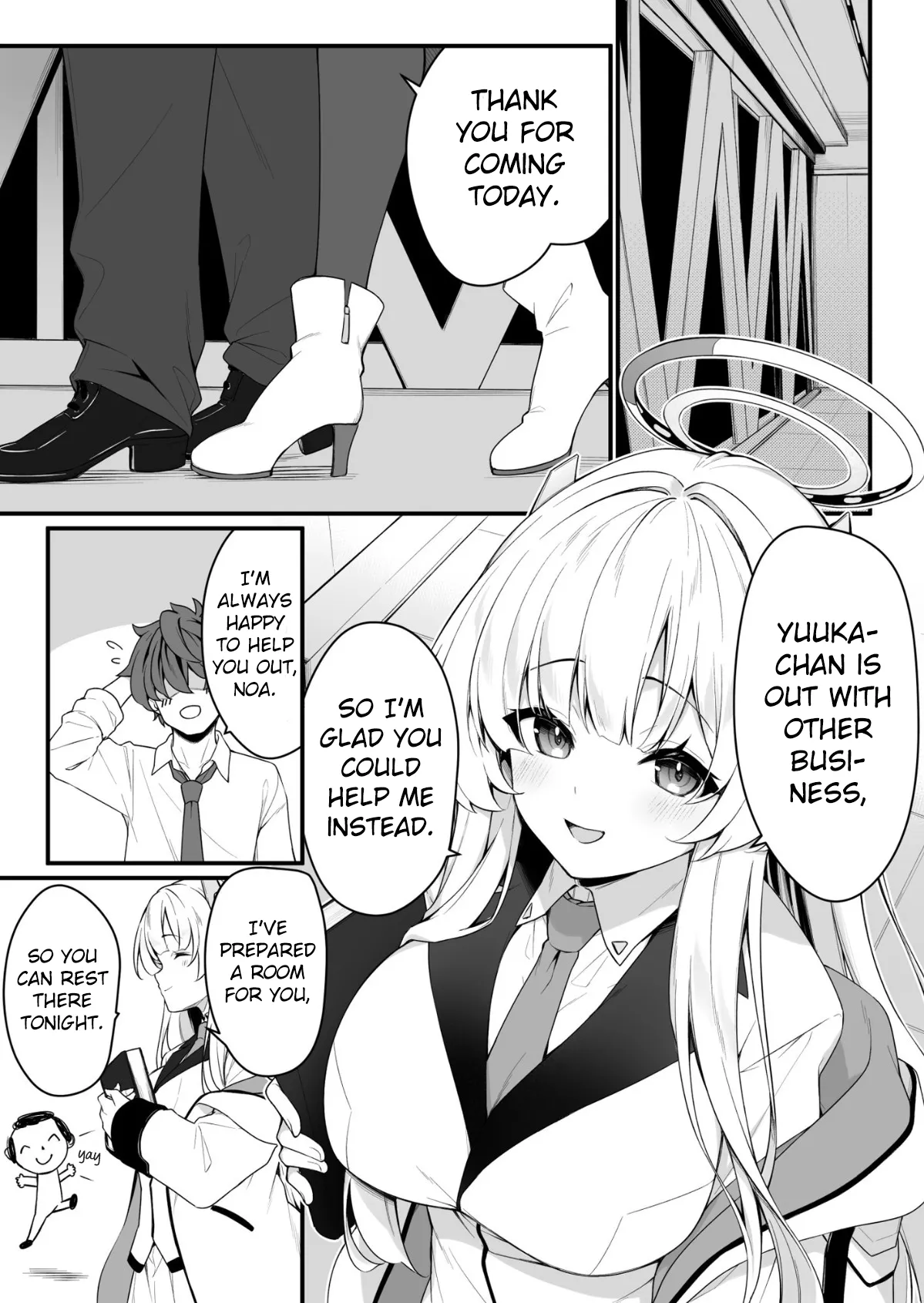 Falling for Noa at the Secret Massage Palour page 5 full