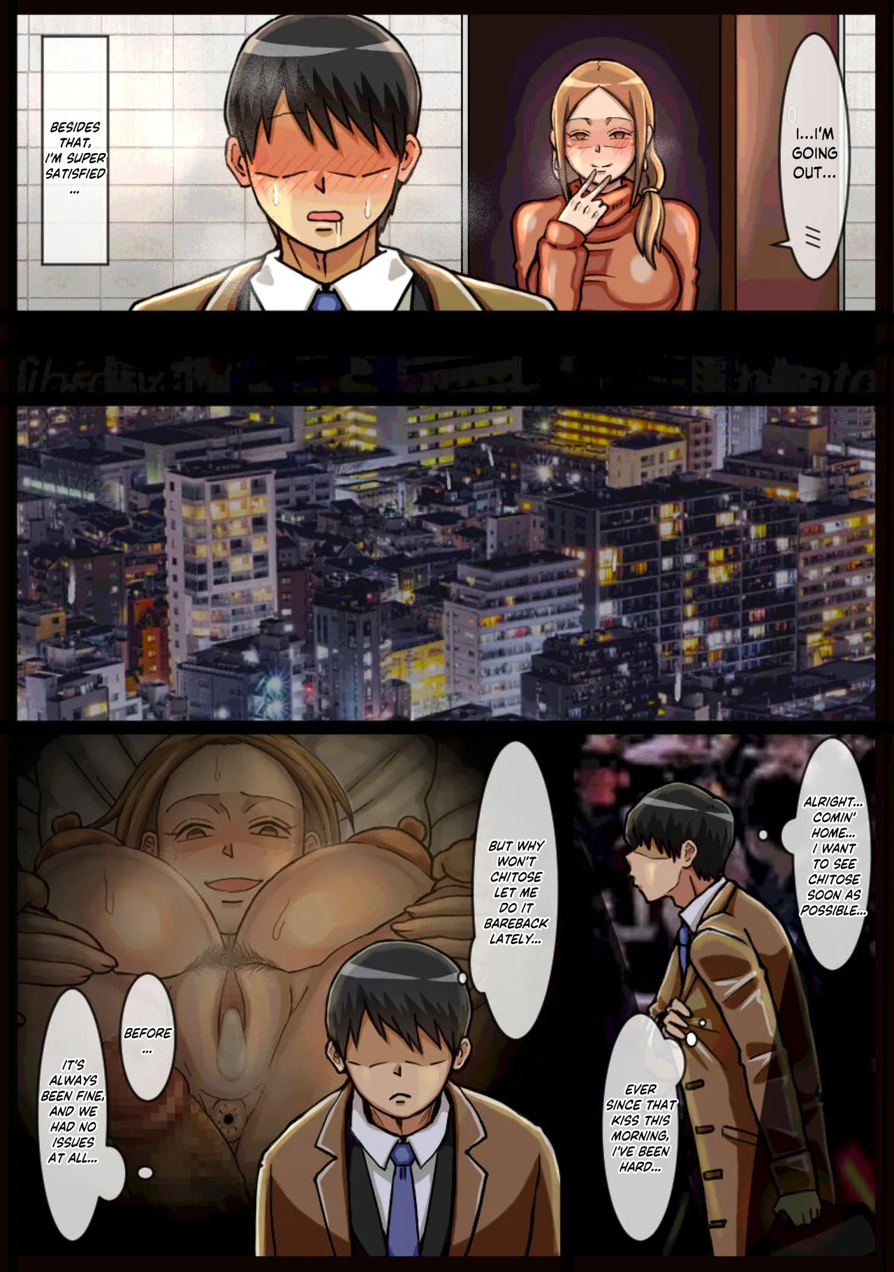 The Story About Forcibly Ejaculating Into a Reluctant Landlady page 9 full