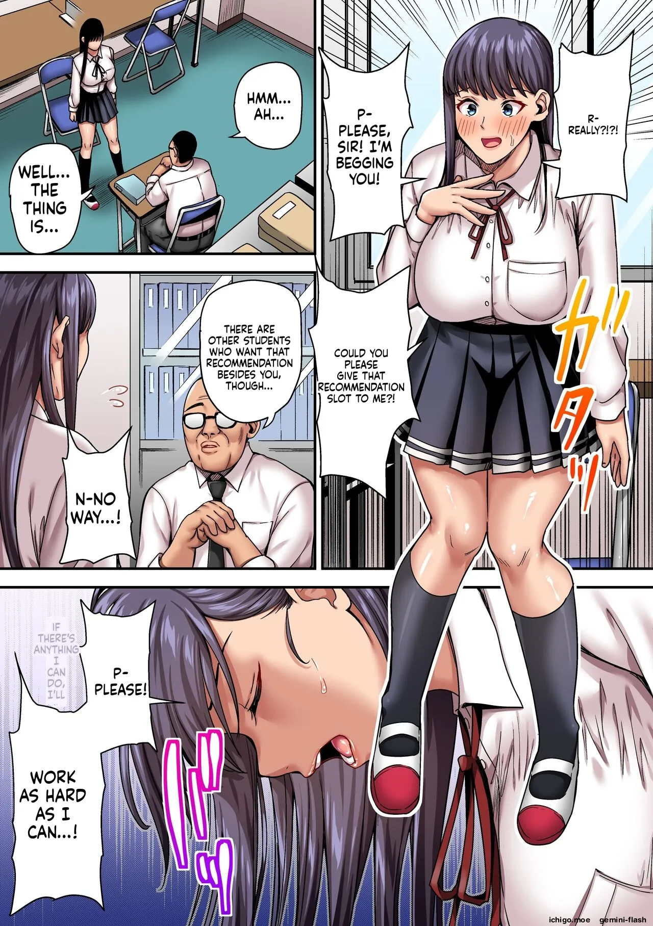 Hamerareta Bijin Yuutousei ~Shingaku no Tame ni Sensei ni Pakorarete Mainichi Seishori Saserarete...~ page 6 full