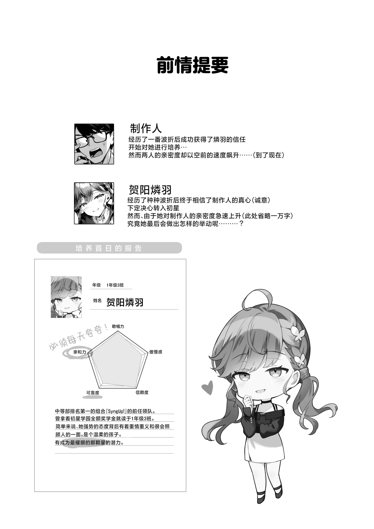 Rinha no Shinaido ga MAX yori Agatta Ken ni Tsuite | 关于我和燐羽的亲密度突破了MAX这件事 page 3 full