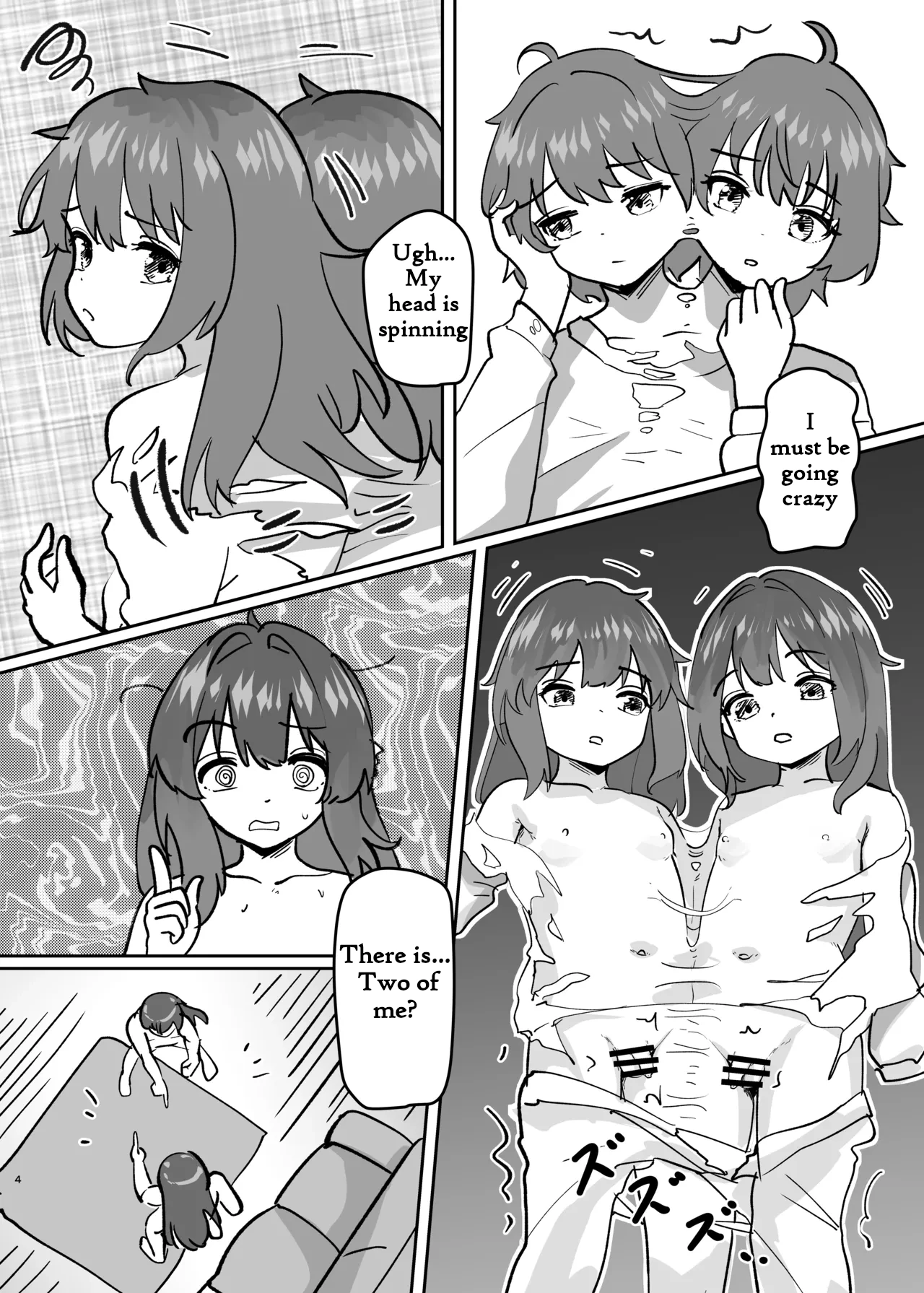 My body split into two sisters TSF page 5 full