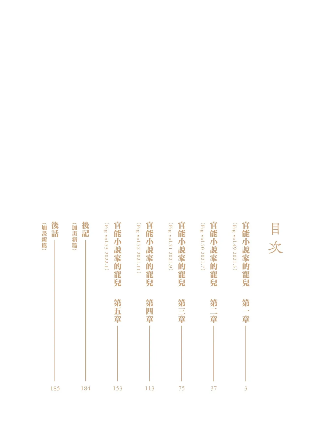 Kannou Shousetsu ka no Okiniiri︱官能小说家的宠儿 page 3 full