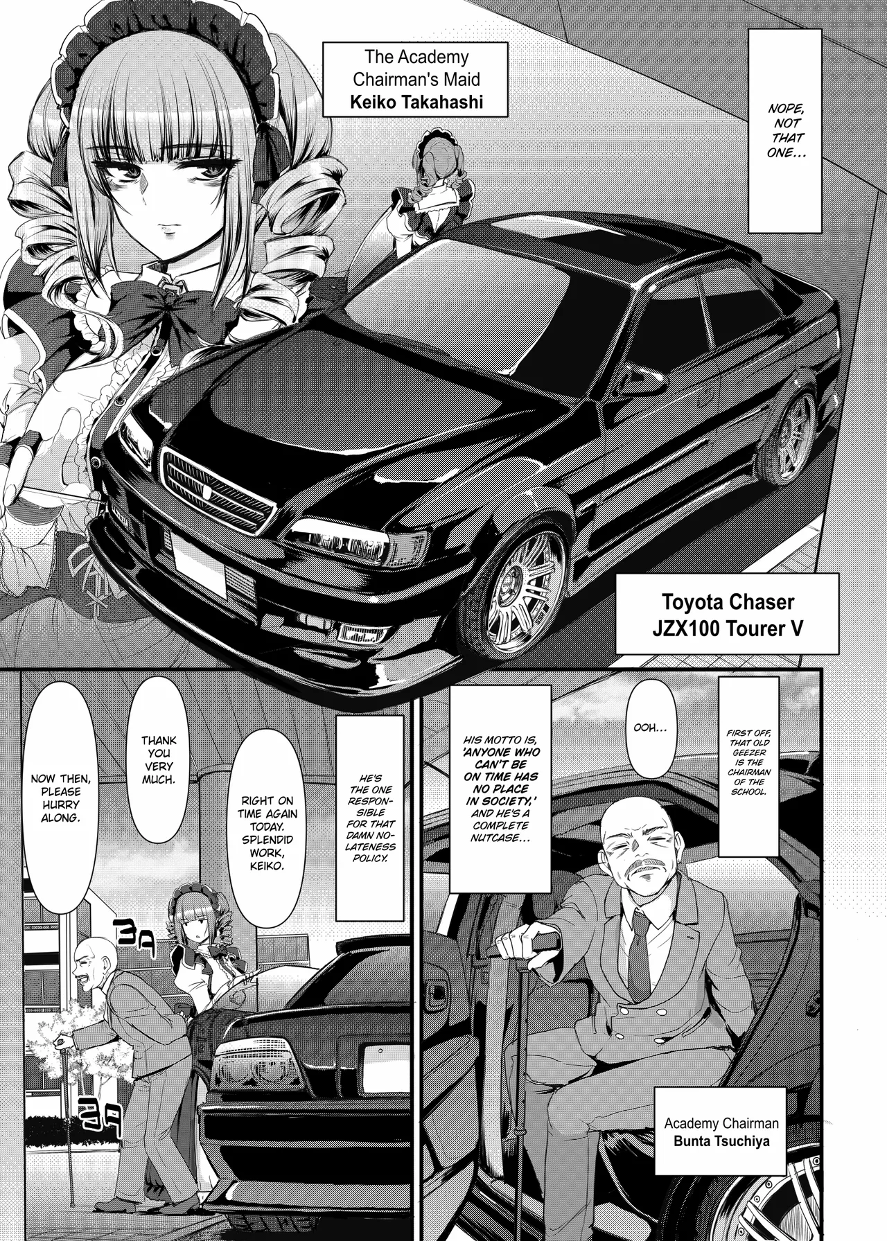 Saisoku!! Sougei Maid Battle R Chapter 1 | Fastest Chauffeur Maid Battle R Chapter 1 page 8 full