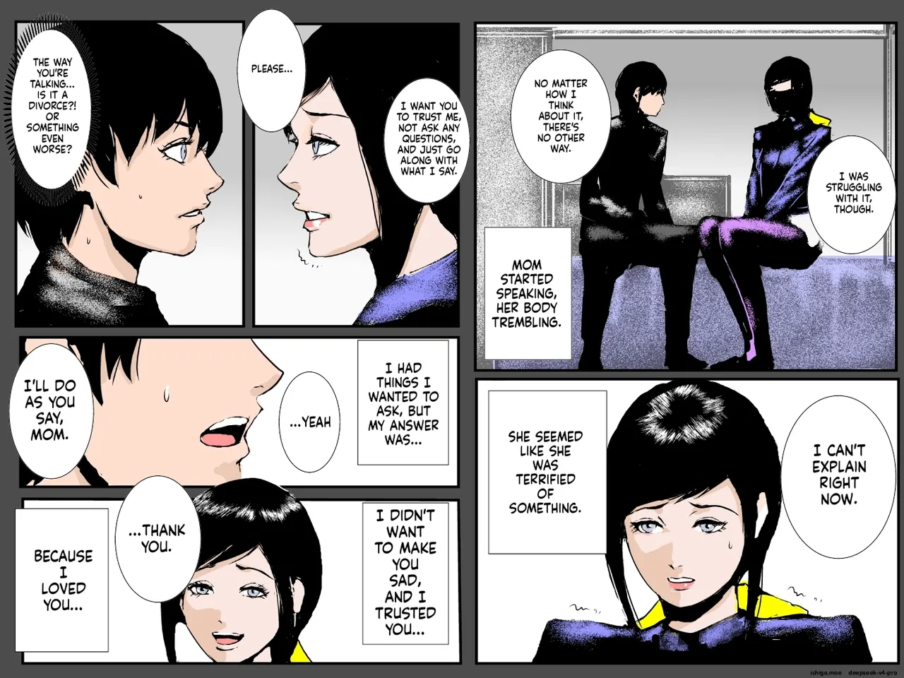 Boshi no Haitoku no Chikai ~Musuko no Ko o Haramu to Chikaimasu~ page 7 full