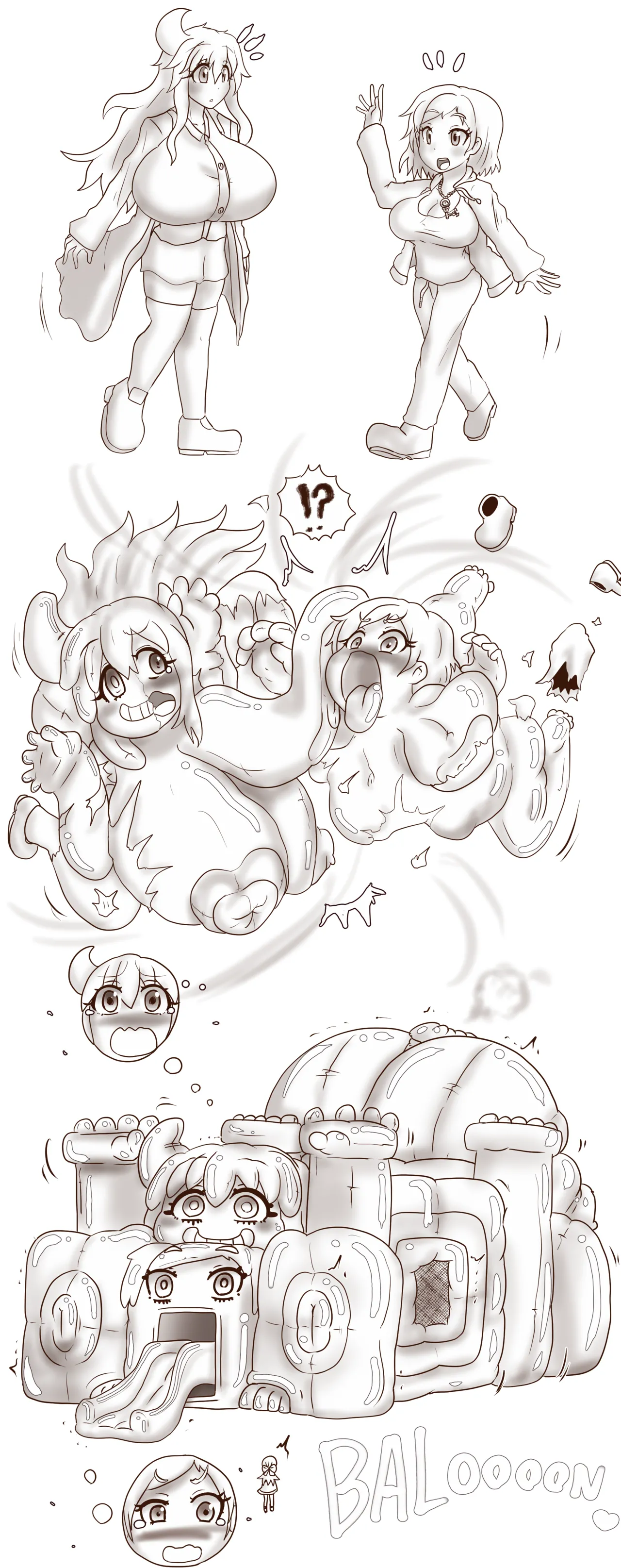 Maddie & Chiri Double Balloon Castle page 3 full