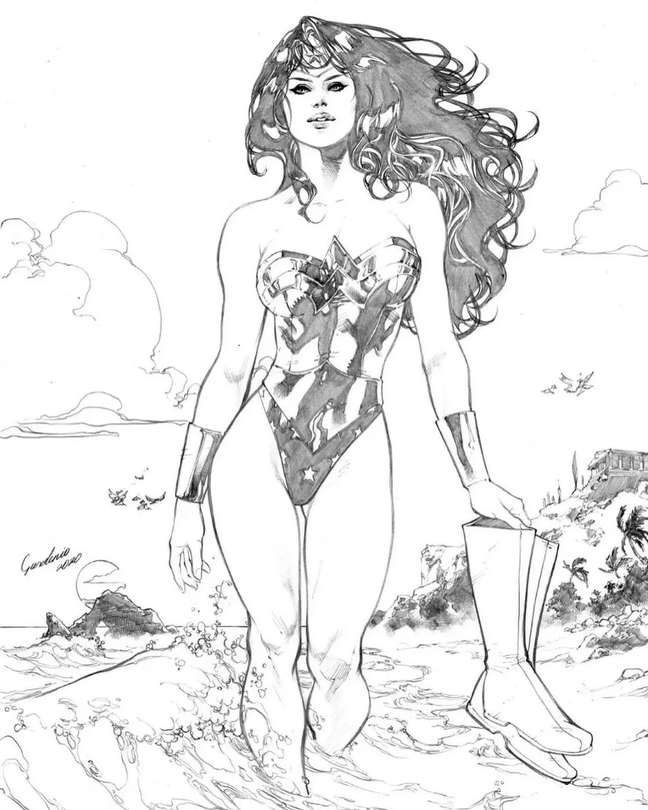 Wonder Woman selection by Gardenio Lima page 10 full