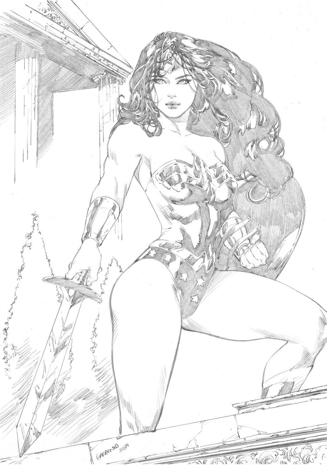 Wonder Woman selection by Gardenio Lima page 4 full