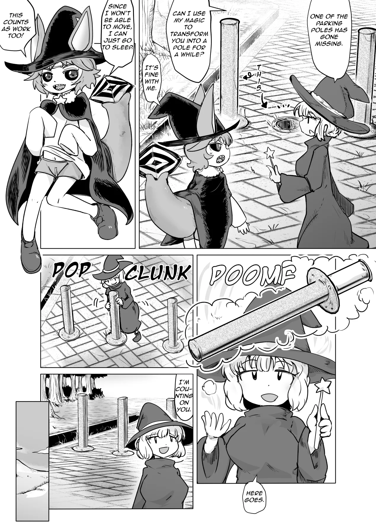 Manga where people are turned into objects, onaholes or get petrified. page 1 full