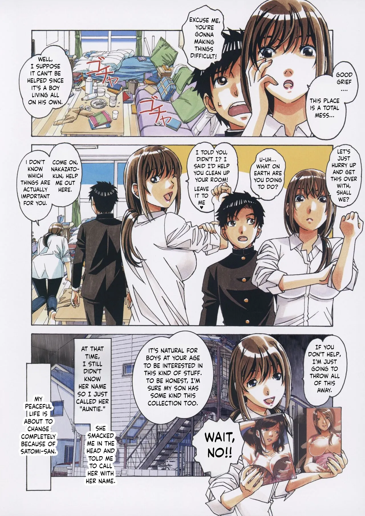 TomoHaha to Onaji Yane no Shita de - Under The Same Roof With My Friend Mother page 7 full