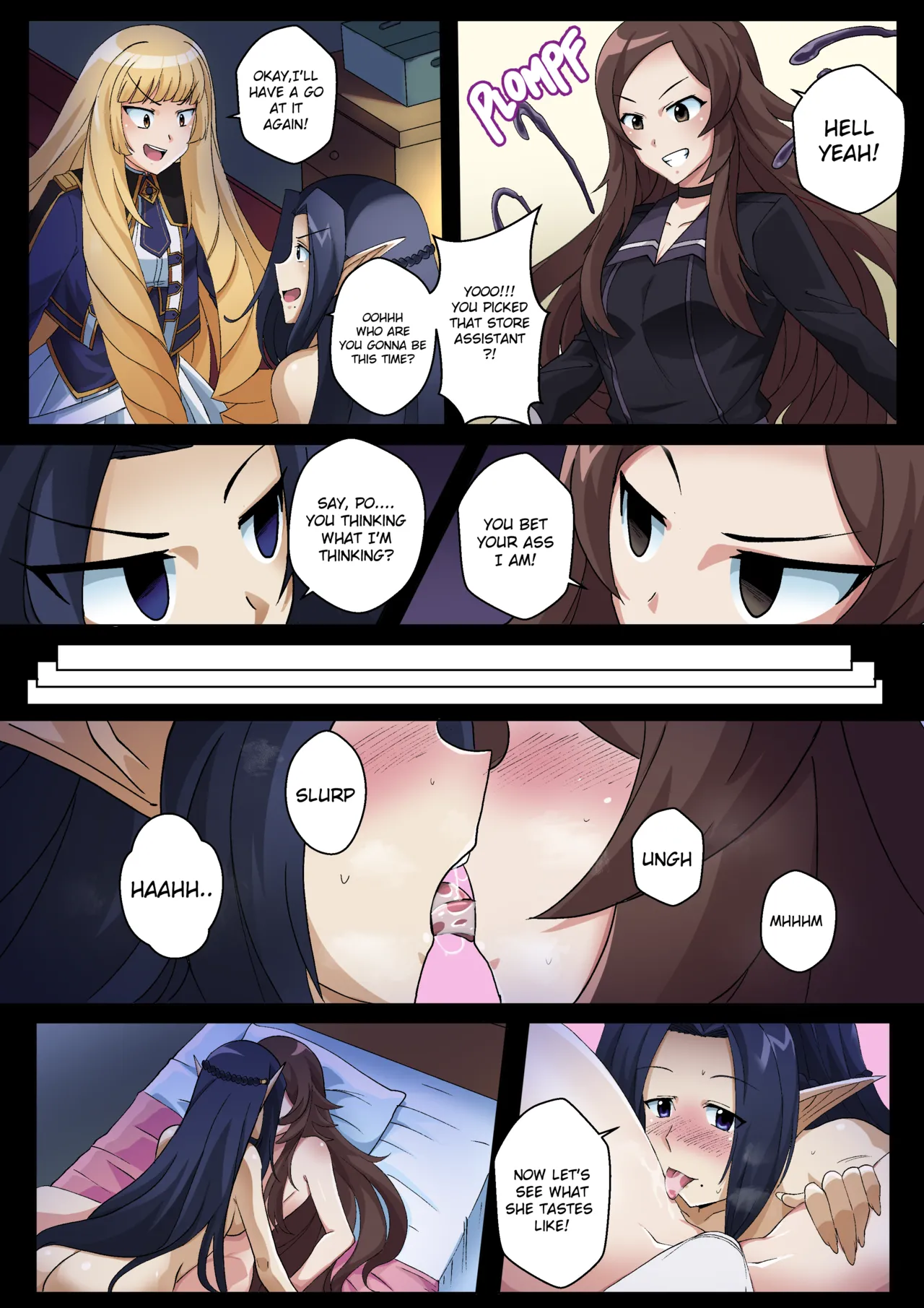 Kawaii Tsun'aho/ The Eminence in Shadow: The Slime in Cid's Room page 10 full