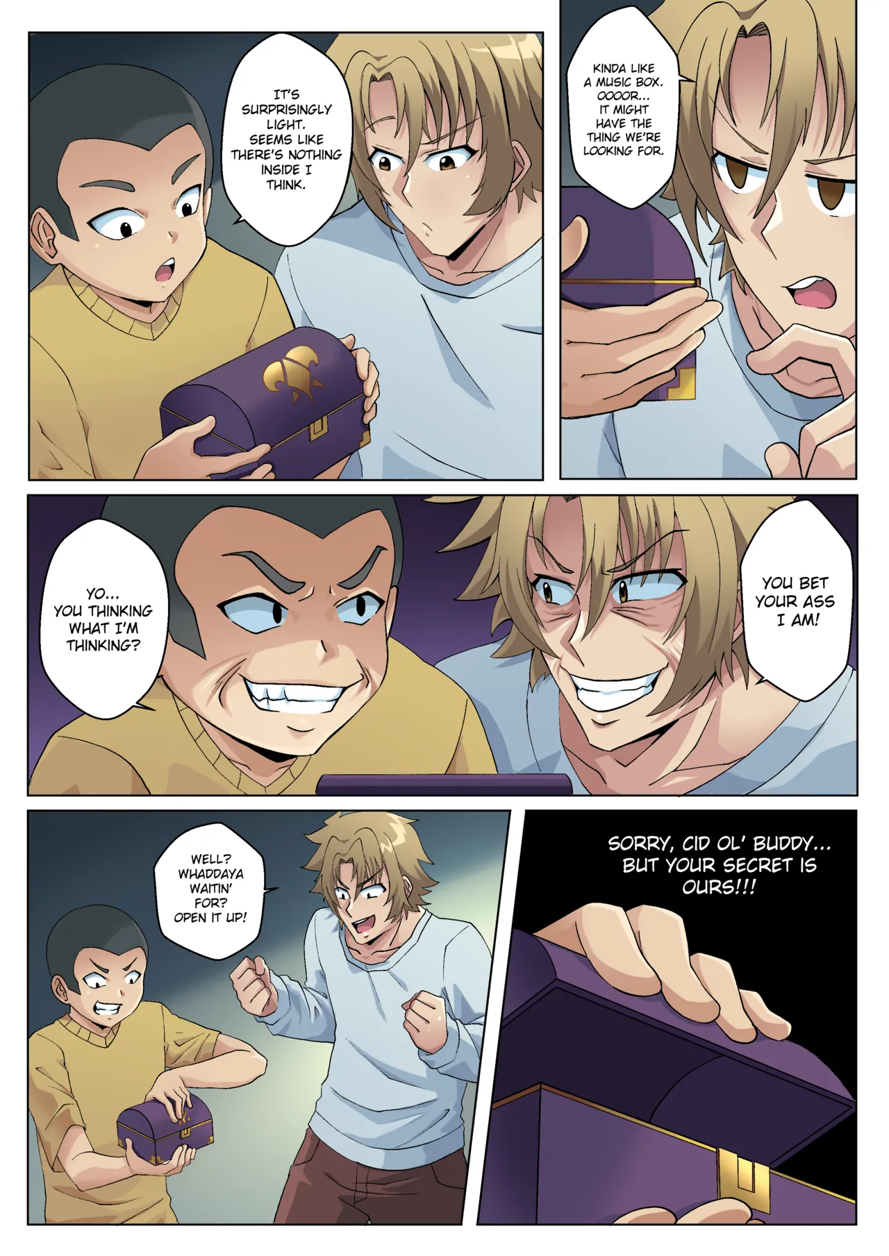 Kawaii Tsun'aho/ The Eminence in Shadow: The Slime in Cid's Room page 3 full