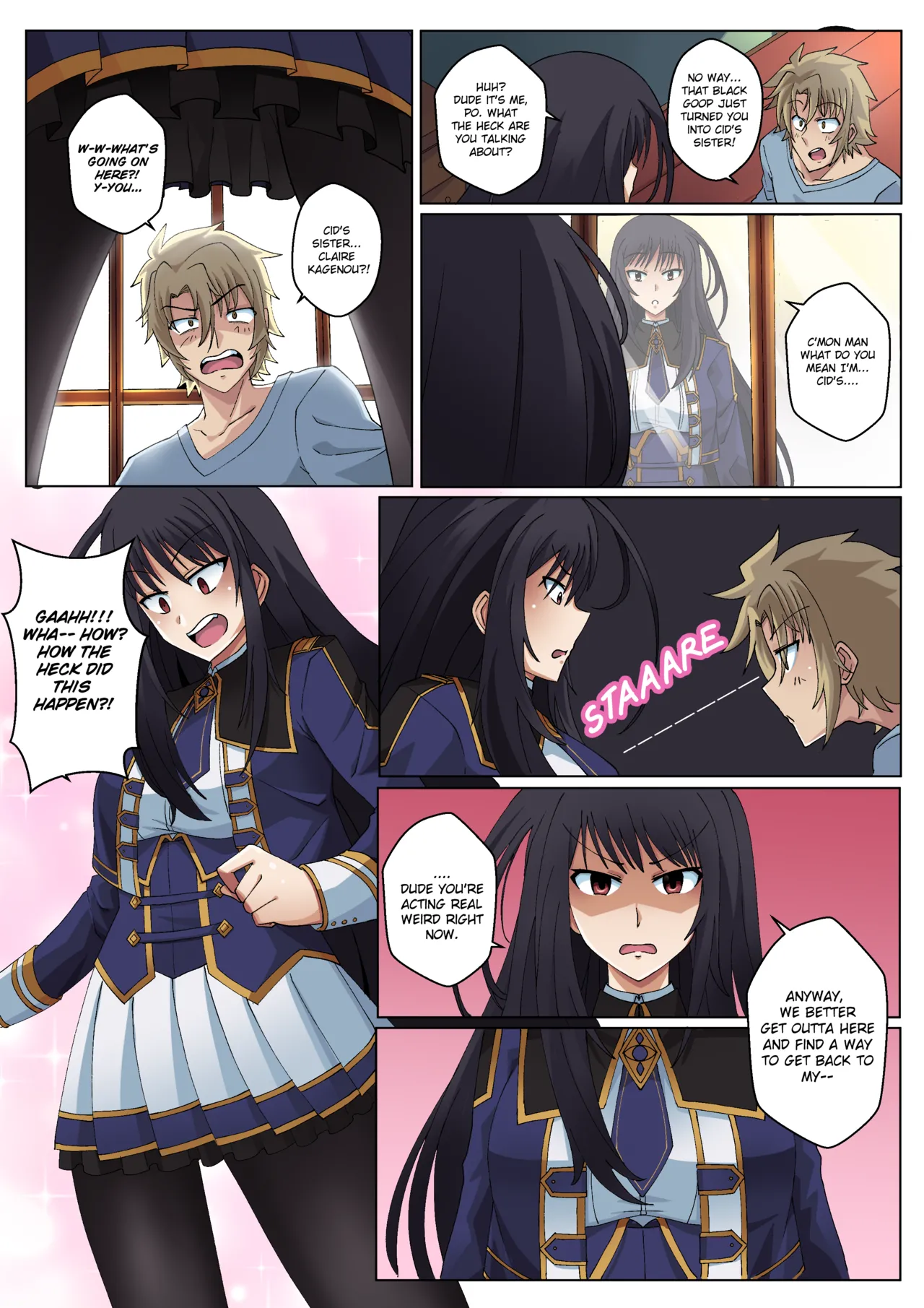 Kawaii Tsun'aho/ The Eminence in Shadow: The Slime in Cid's Room page 6 full