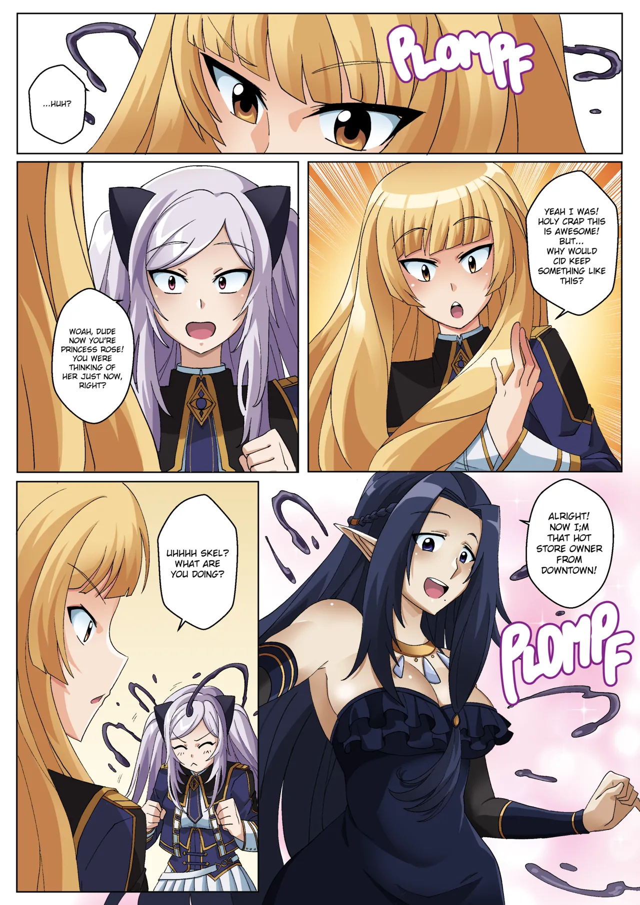 Kawaii Tsun'aho/ The Eminence in Shadow: The Slime in Cid's Room page 9 full