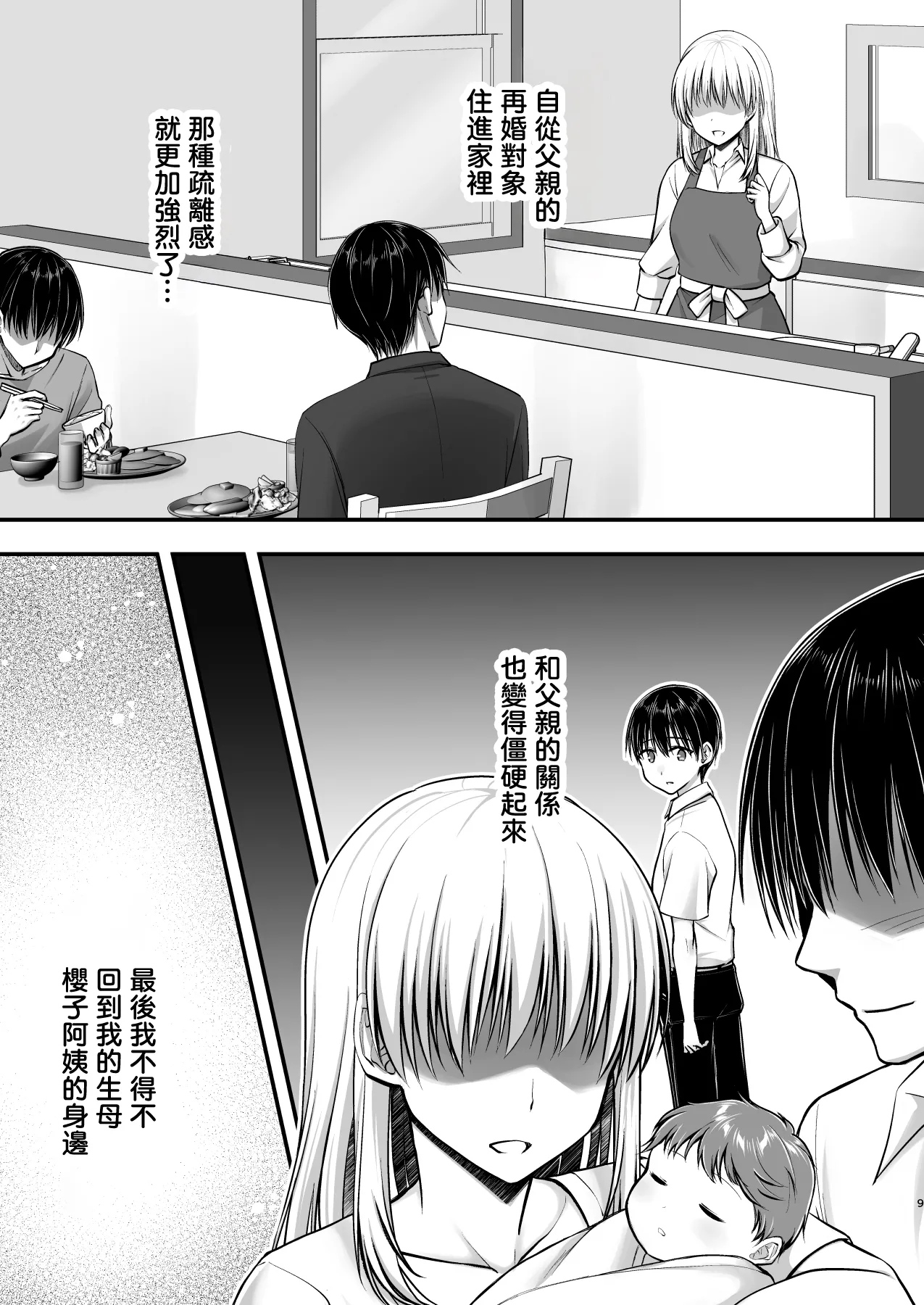 Kon'na Sukebena Karada de Hahaoya wa Muridaro! Muboubi sugiru Haha de Nuki makuru Hibi Remake page 9 full