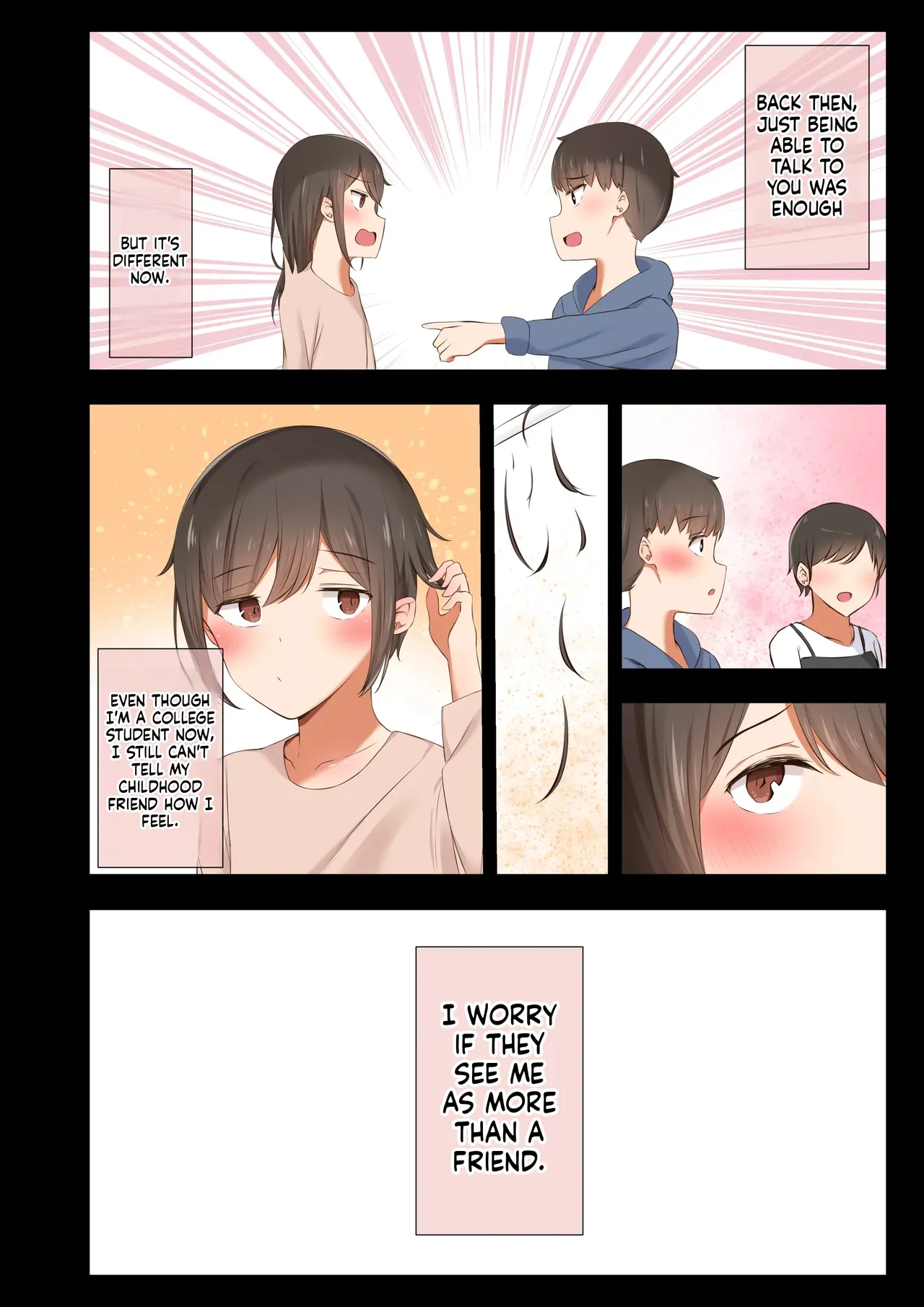 Otoko Tomodachi no Youna Ore no Osananajimi ga, Yarichin ni Yotte Mesu ni Saserareru Hanashi. 1-3 page 3 full