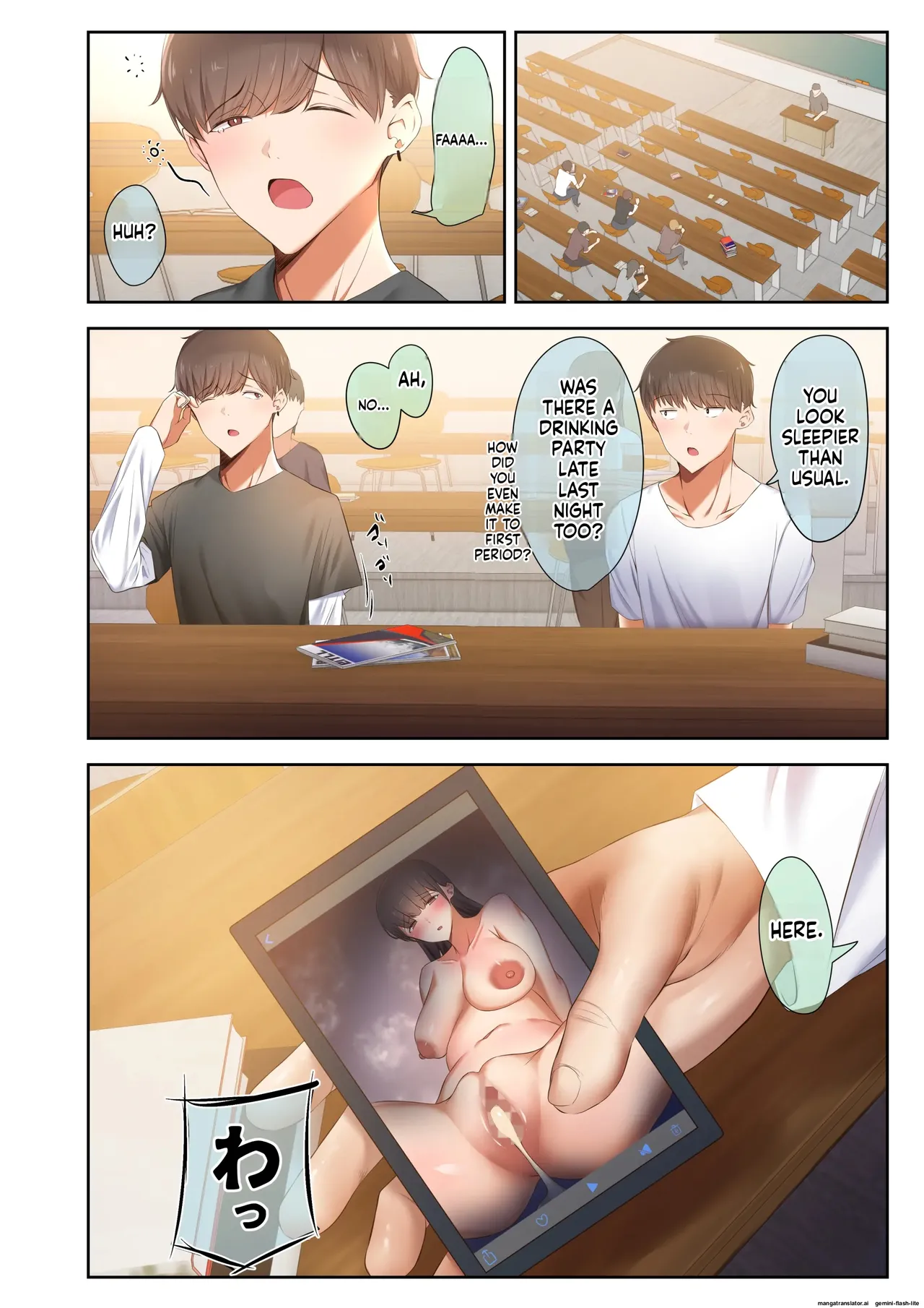 Otoko Tomodachi no Youna Ore no Osananajimi ga, Yarichin ni Yotte Mesu ni Saserareru Hanashi. 1-3 page 5 full