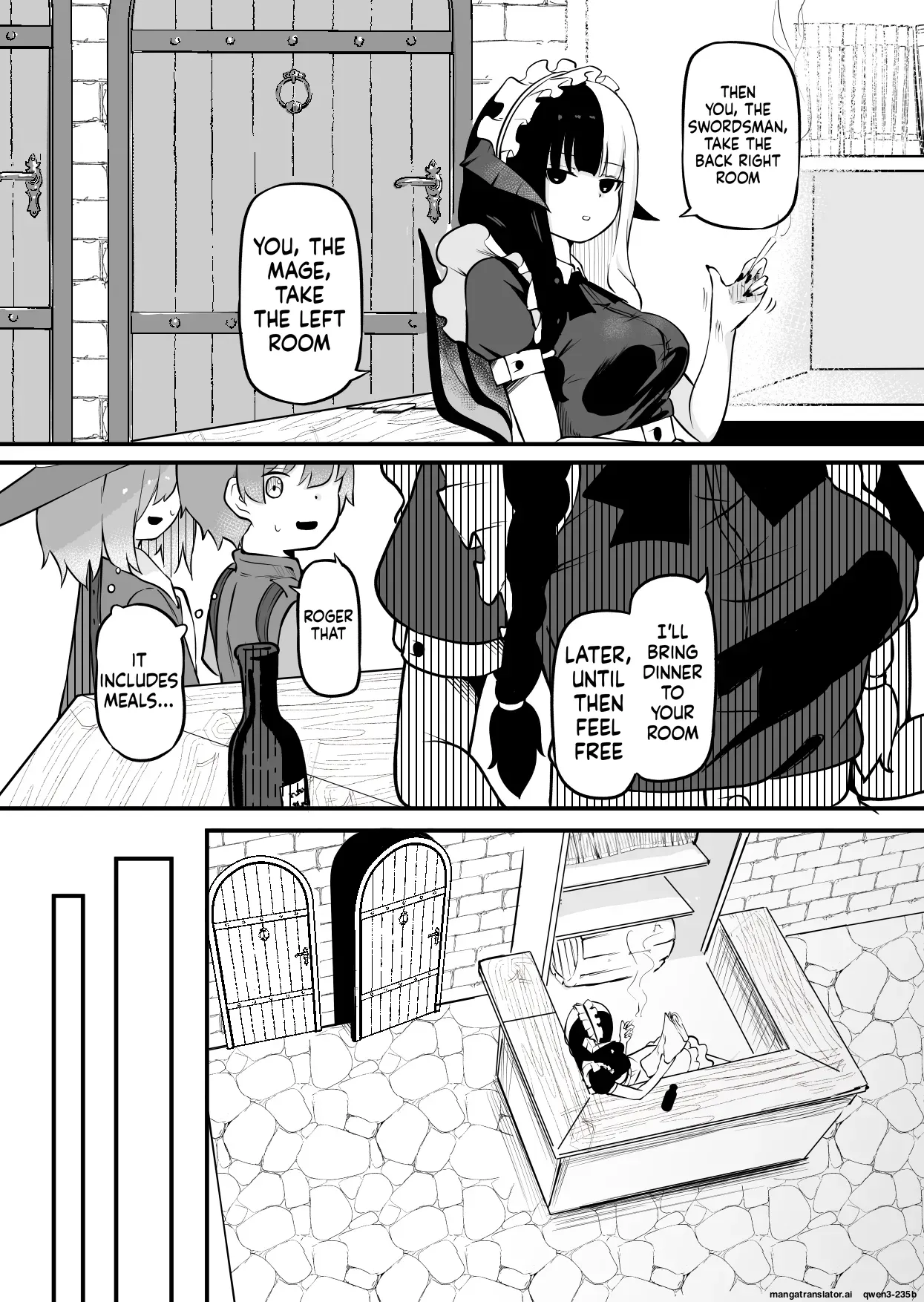 Succubus no Oyado ni Goyoujin ~Succubus ni Shimeagerarete Ochinchin kara Level o Shibori Torareru Ohanashi~ page 5 full