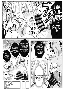 (C102) [Shinrinyoku (morito)] My lovey-dovey daily life with Okita (Fate/Grand Order) (English) — page 19