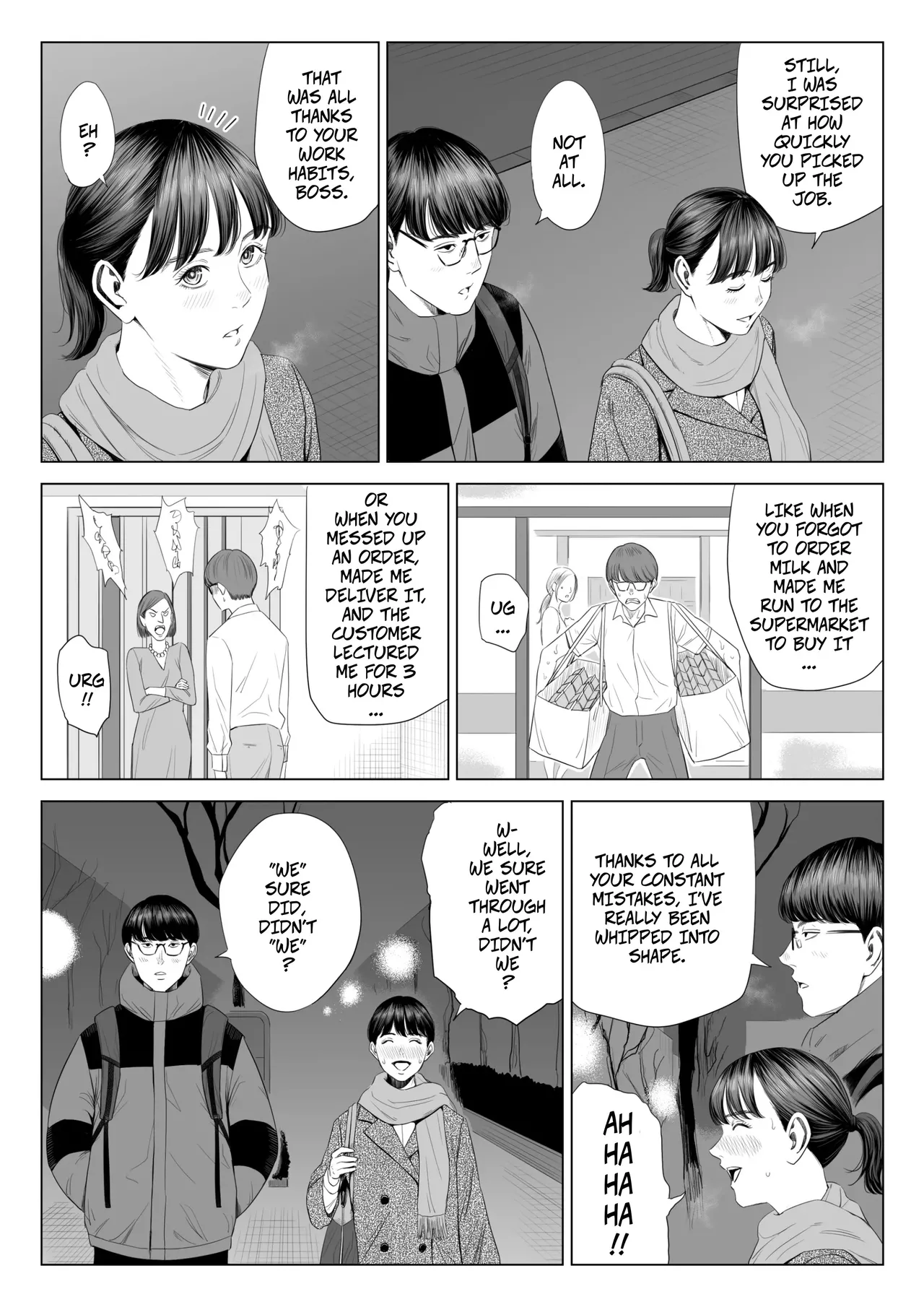 The Boss Has Big Breasts And Is A Bit of A Masochist, Right? 1 -- Tenchou tte, Kyonyuu de Chotto M desu yo ne? page 8 full