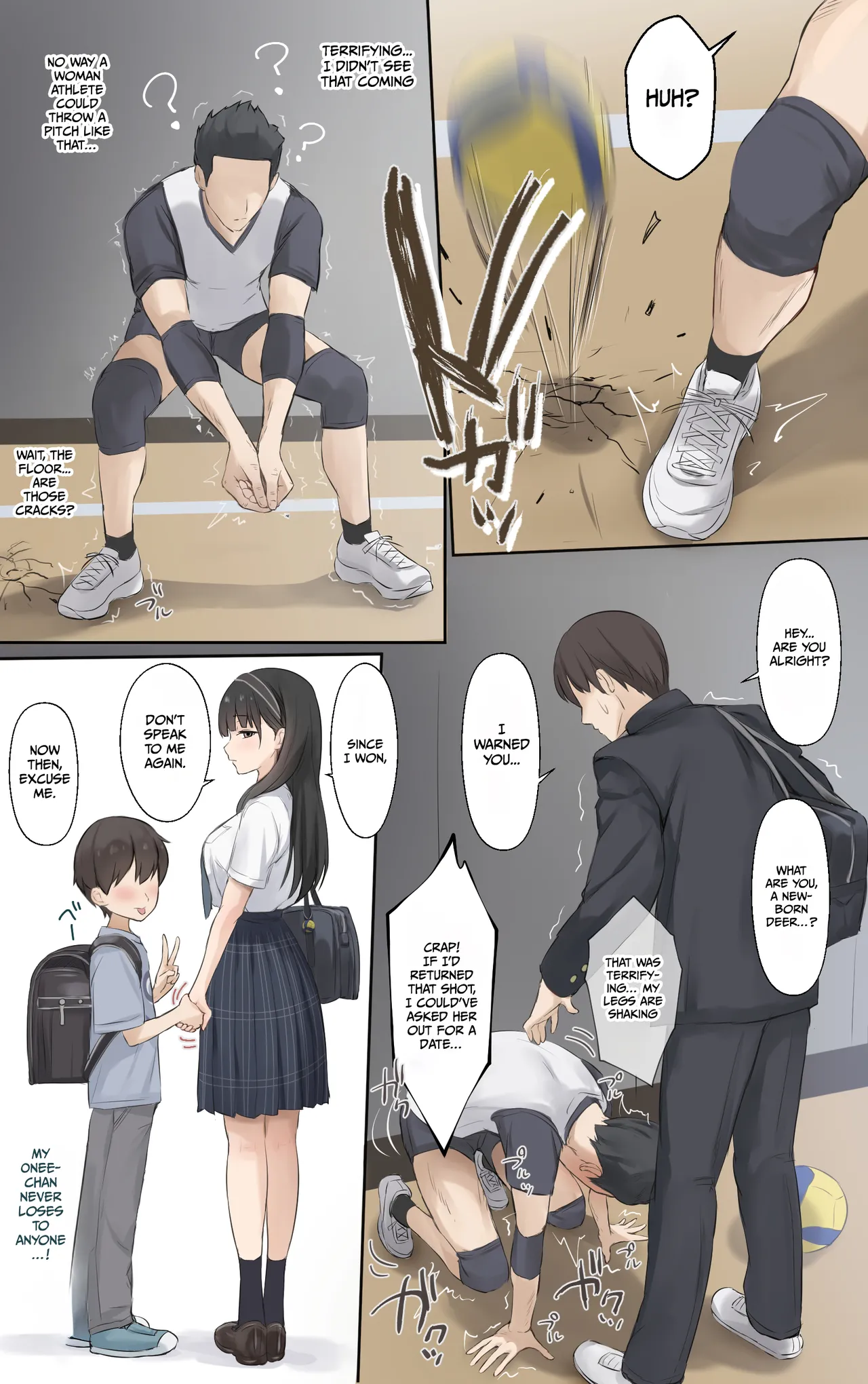 Boku no Onee-chan wa Sekai de Ichiban Tsuyokute kakkoiin da. | My Onee-chan is the coolest and strongest in the whole world. page 4 full