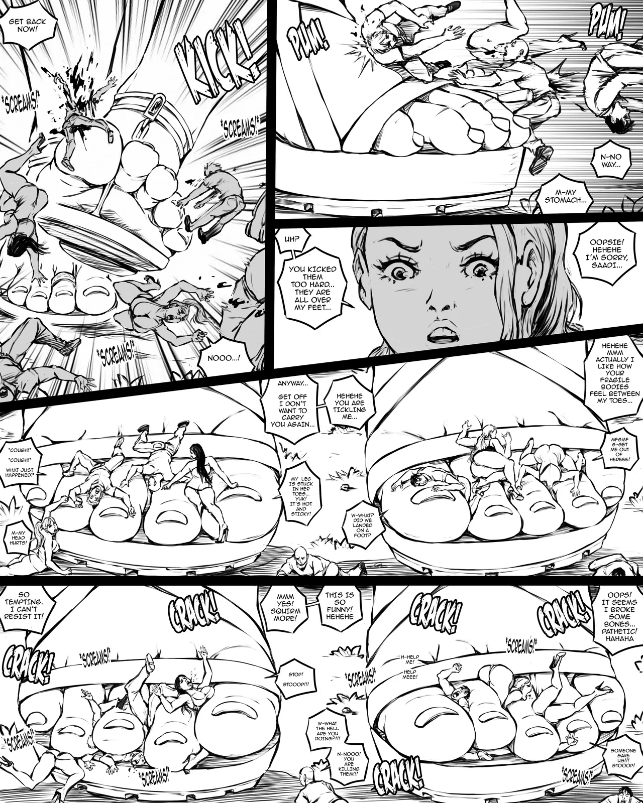 Giantess Boarding School 4 - The Playground page 5 full