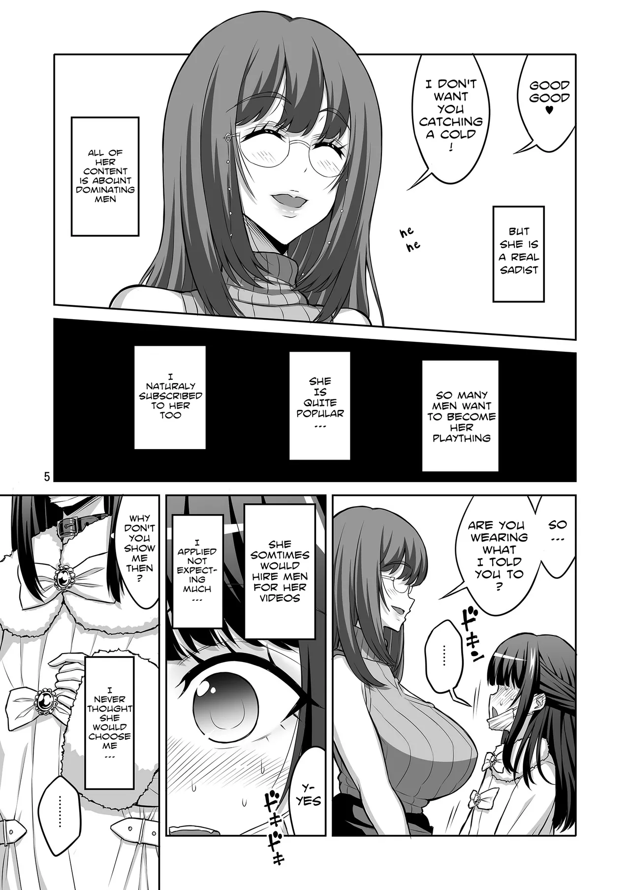 Otokonoko Musume wa Futanari Onēsan ni Kanri Saretai page 4 full