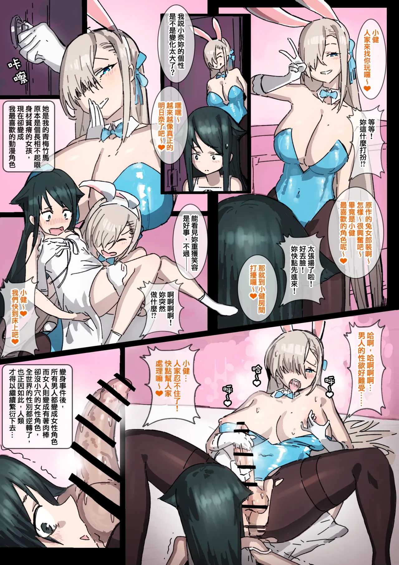 全人類都變成女性動漫角色 page 3 full