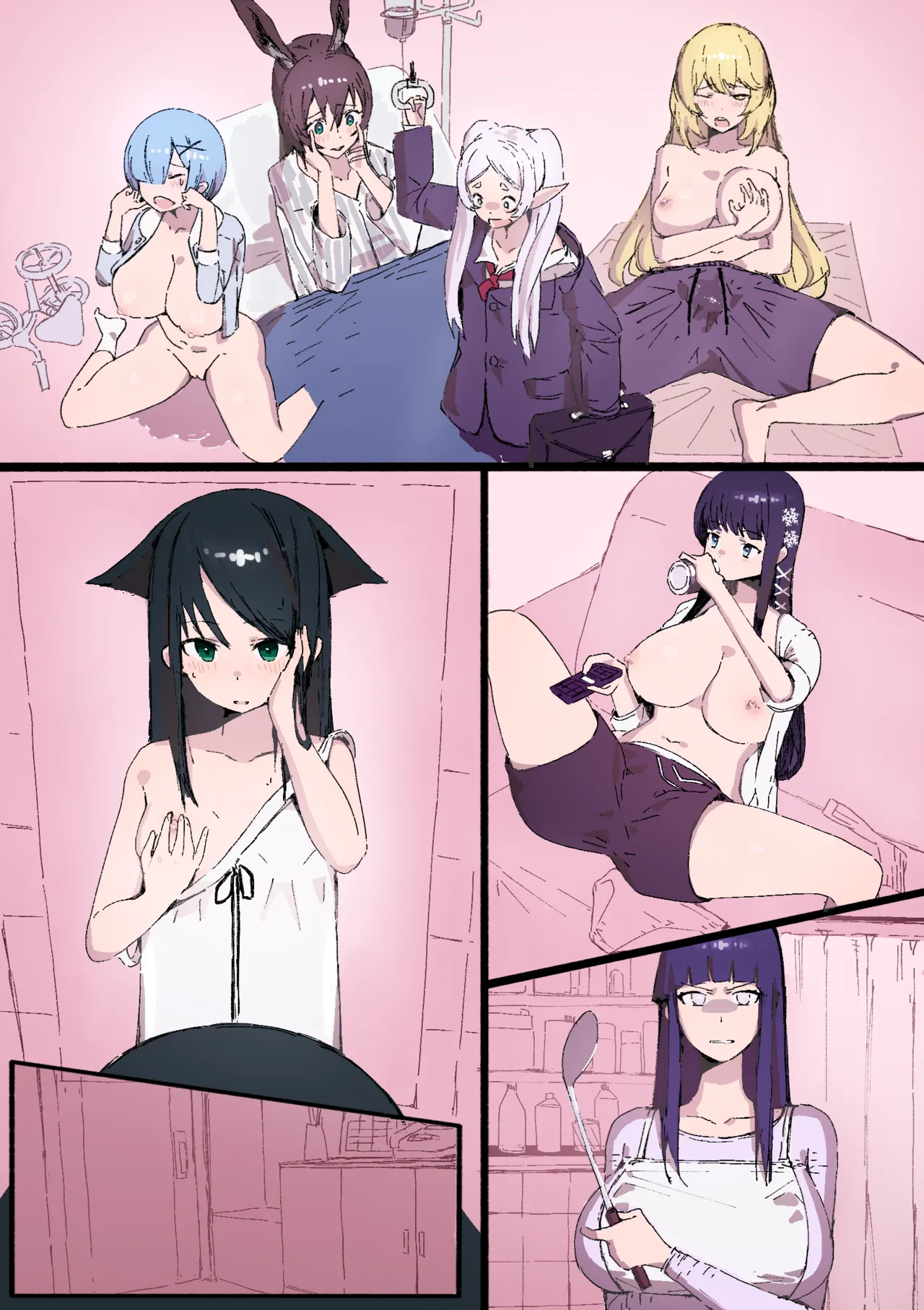全人類都變成女性動漫角色 page 7 full