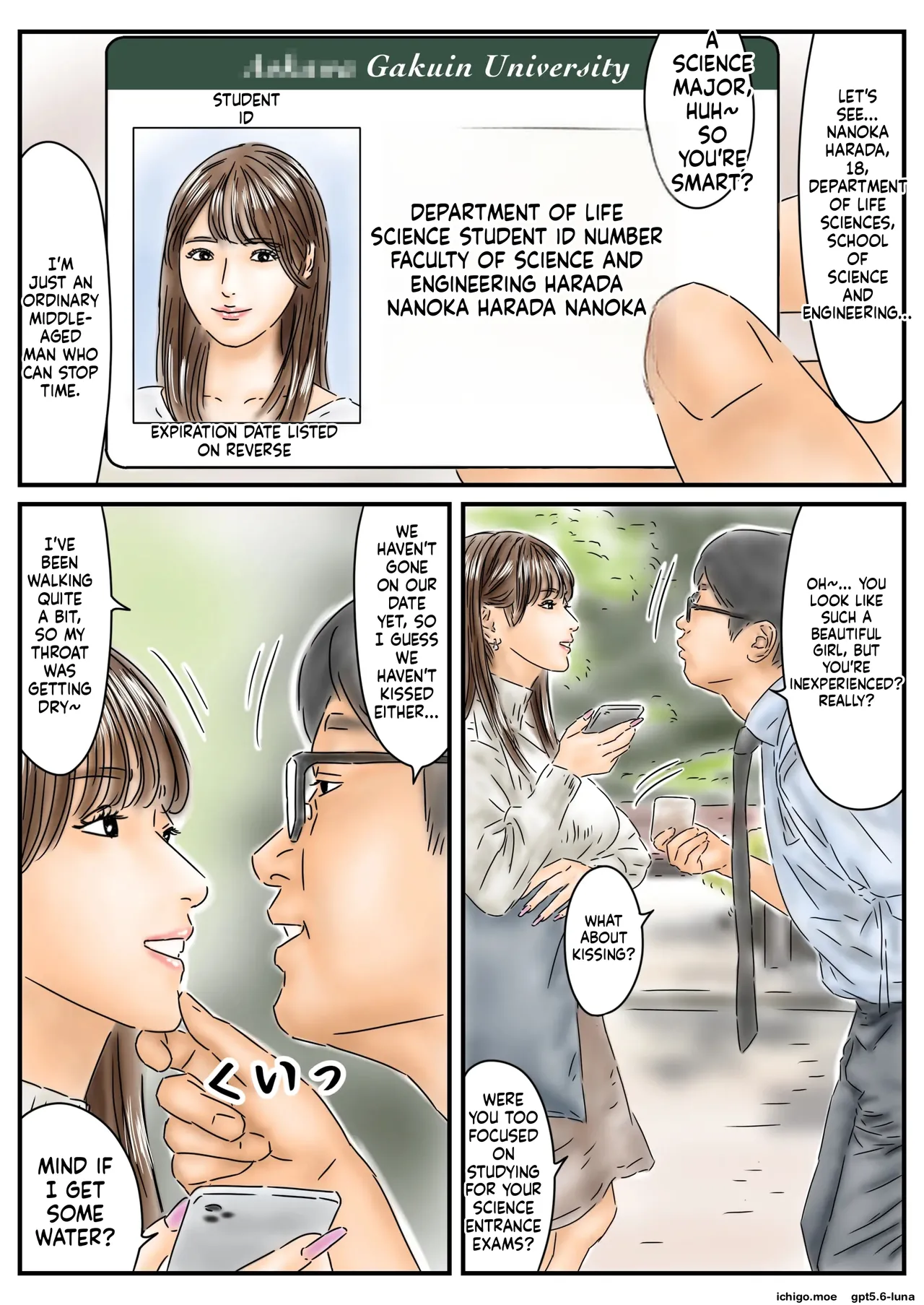 Time Stop: Sneaking onto campus to have my way with dazzling college girls♪ page 5 full