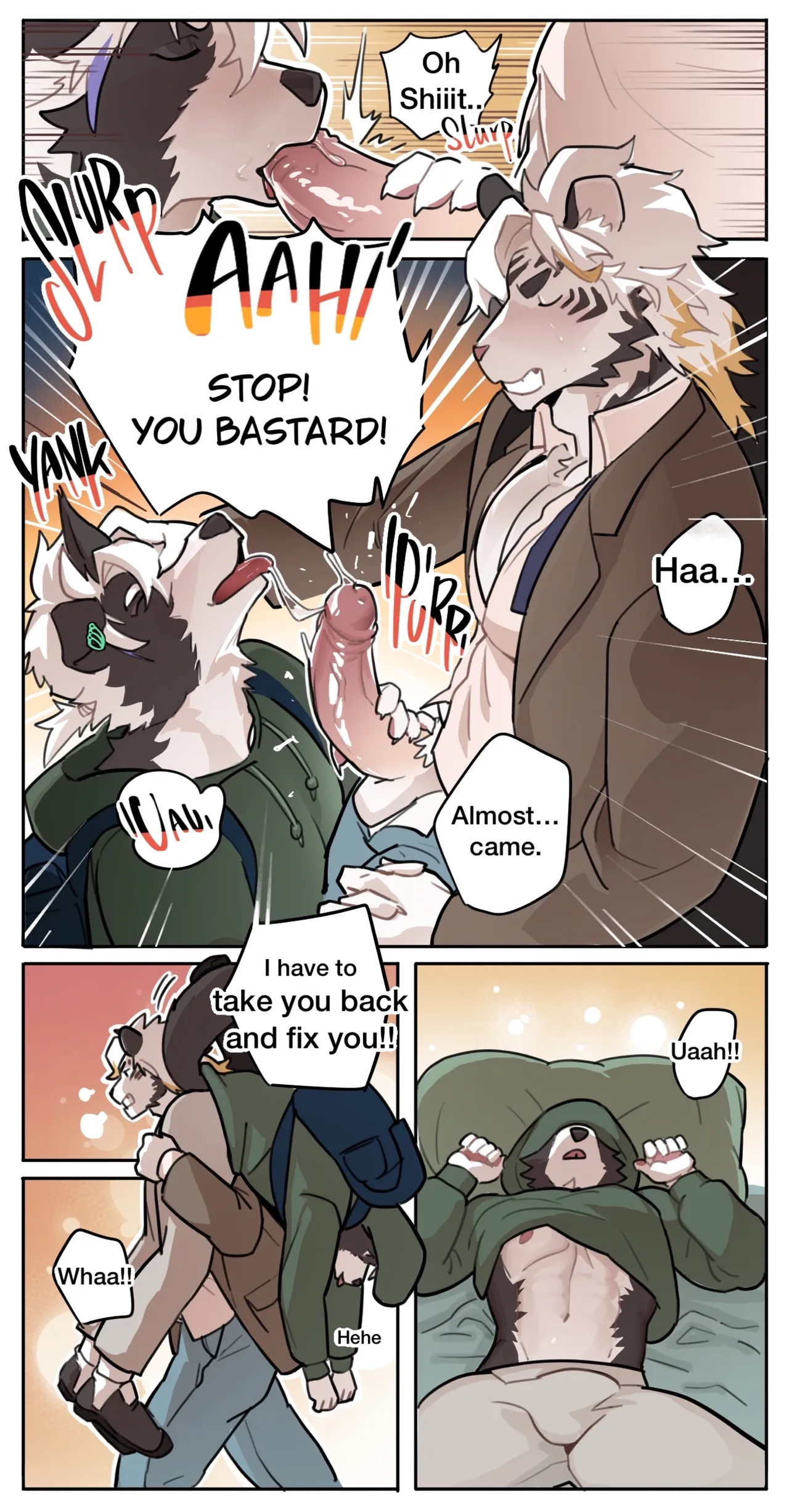 Julian's Agony page 8 full