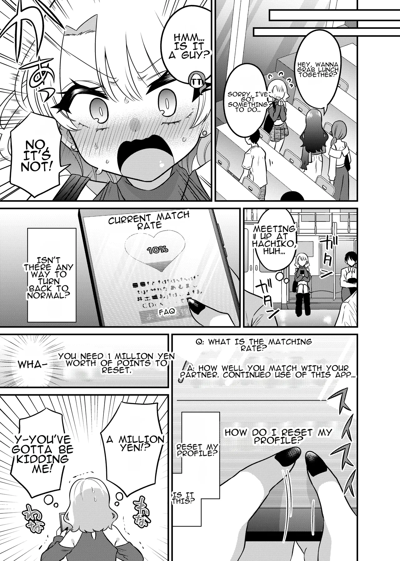 Matchinguapuri de Anata ni Saitekina Mirai wo | Finding the Perfect Future for You on a Dating App page 10 full