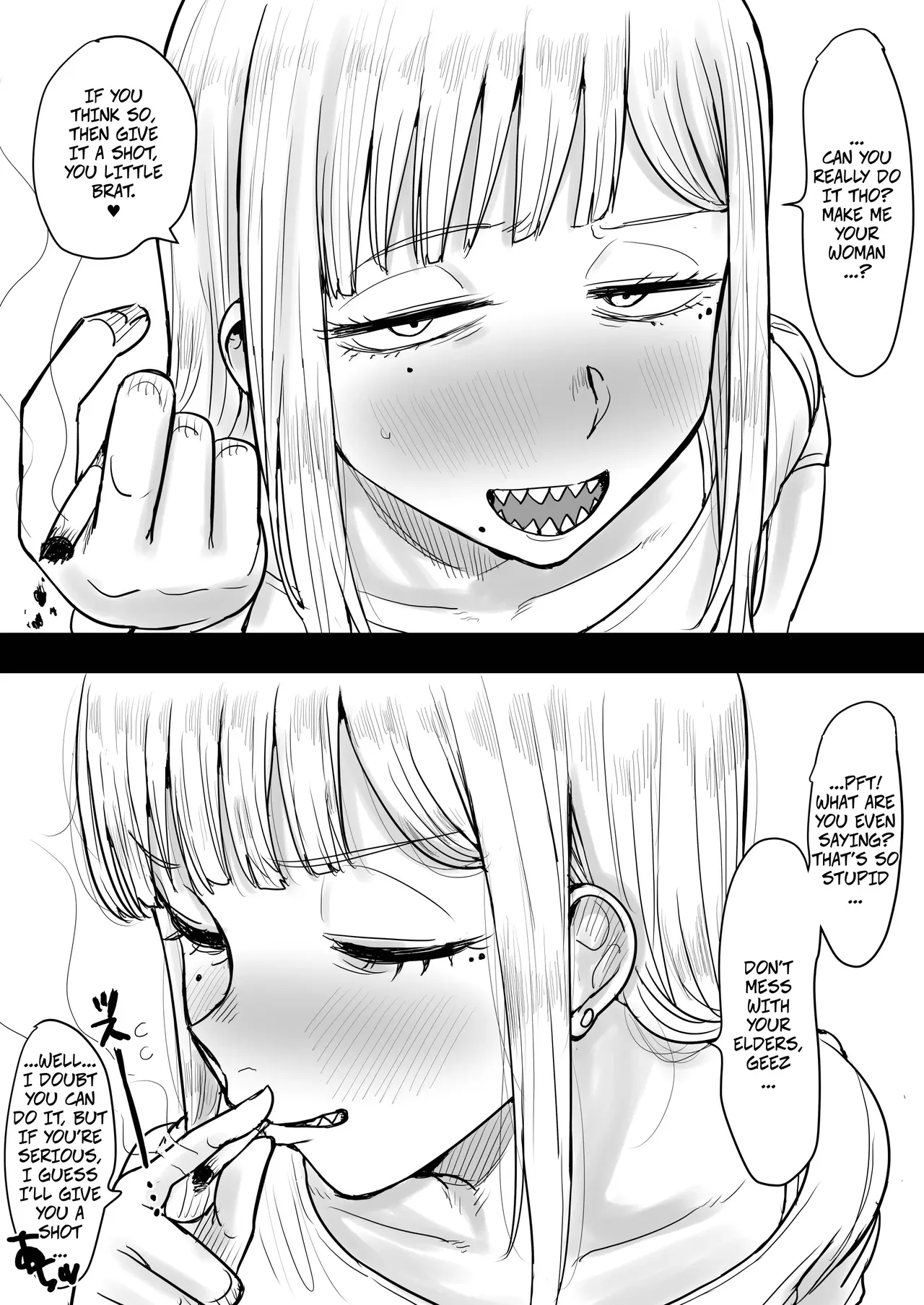 Cute, Shark-toothed Yoko-san - Gizaba de Kawaii Youko-san page 4 full