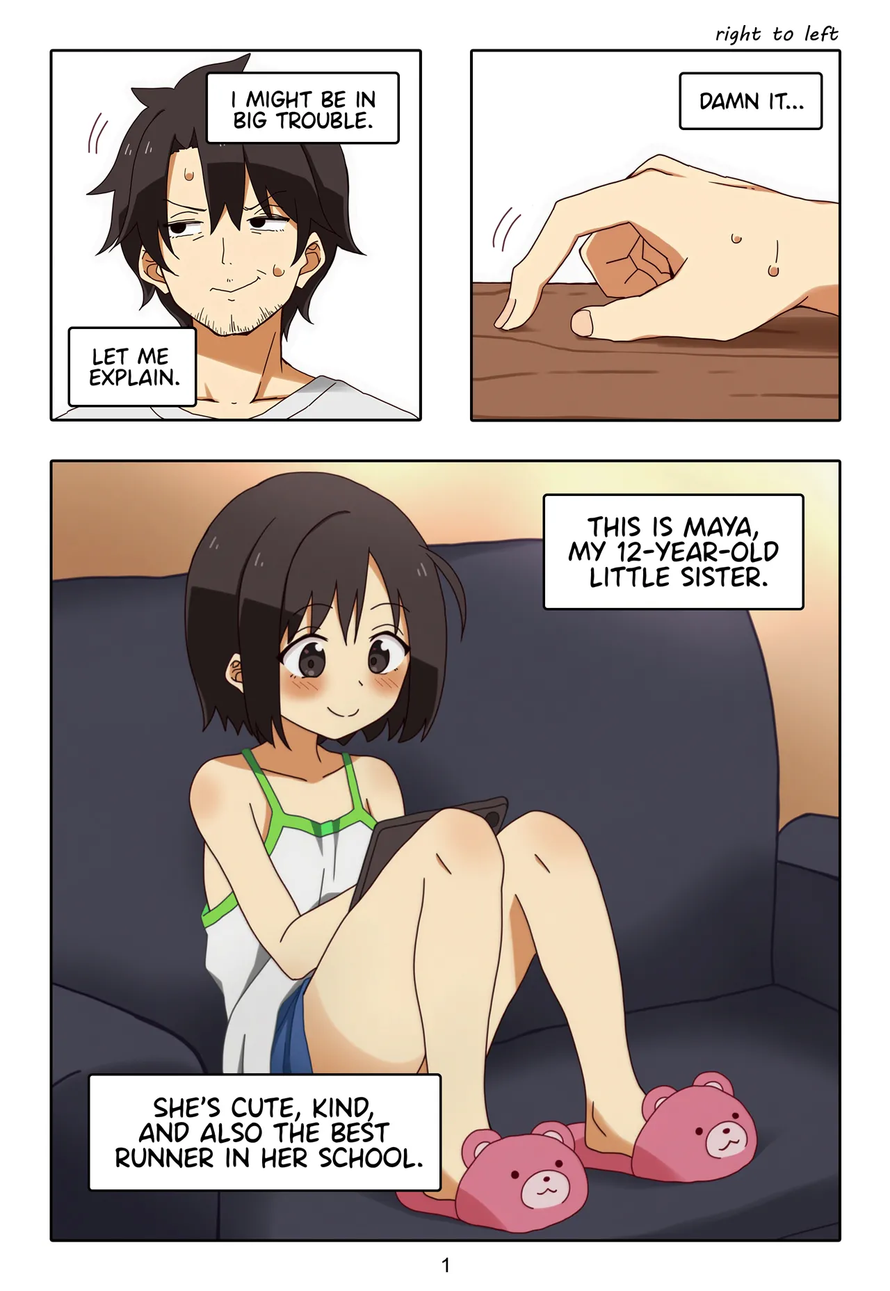 My sister´s perfect feet  Complete page 2 full
