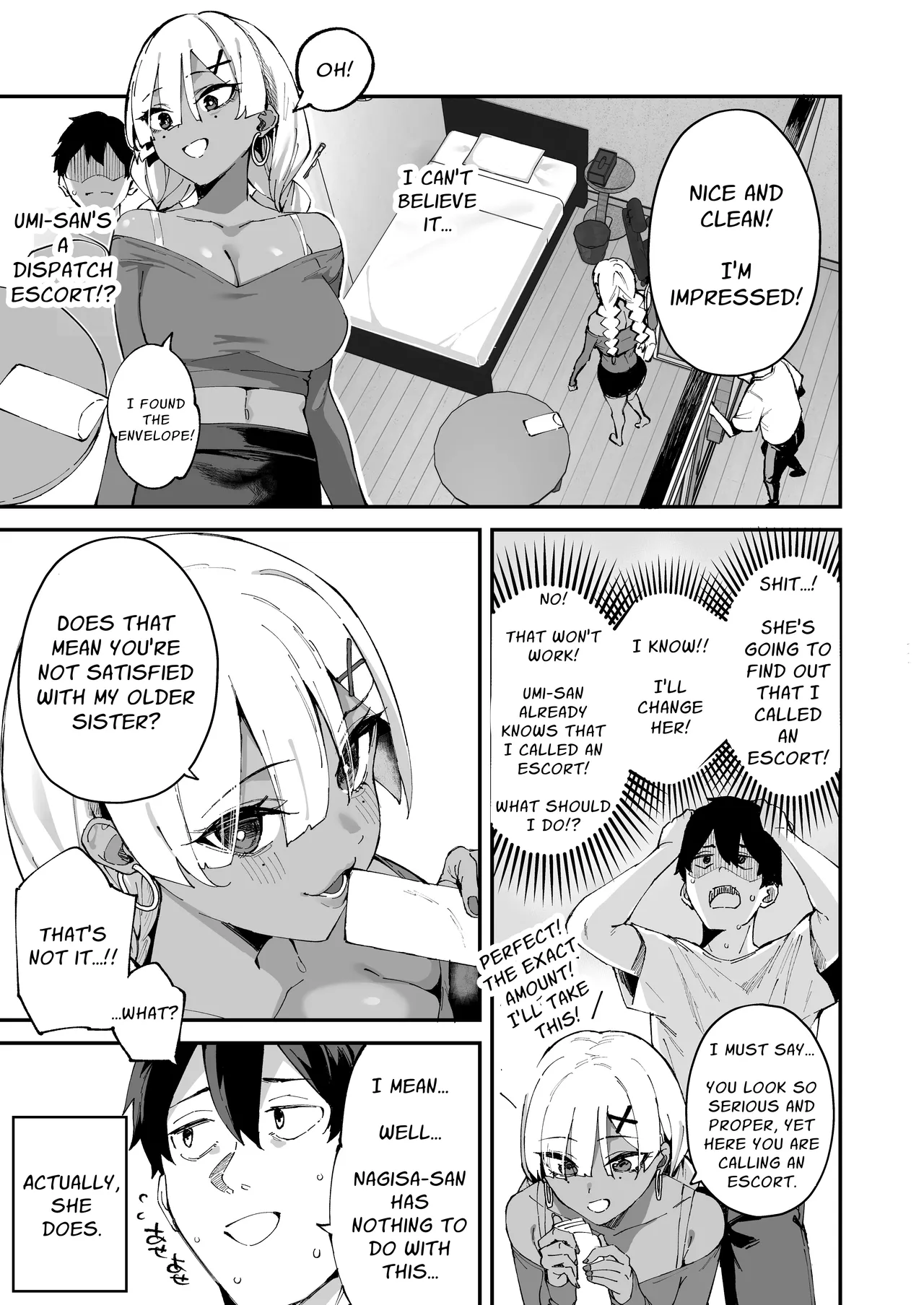 DeliHeal Yondara Kanojo no Imouto ga Yattekita | I Called An Escort Service & My Girlfriend's Sister Turned Up page 4 full
