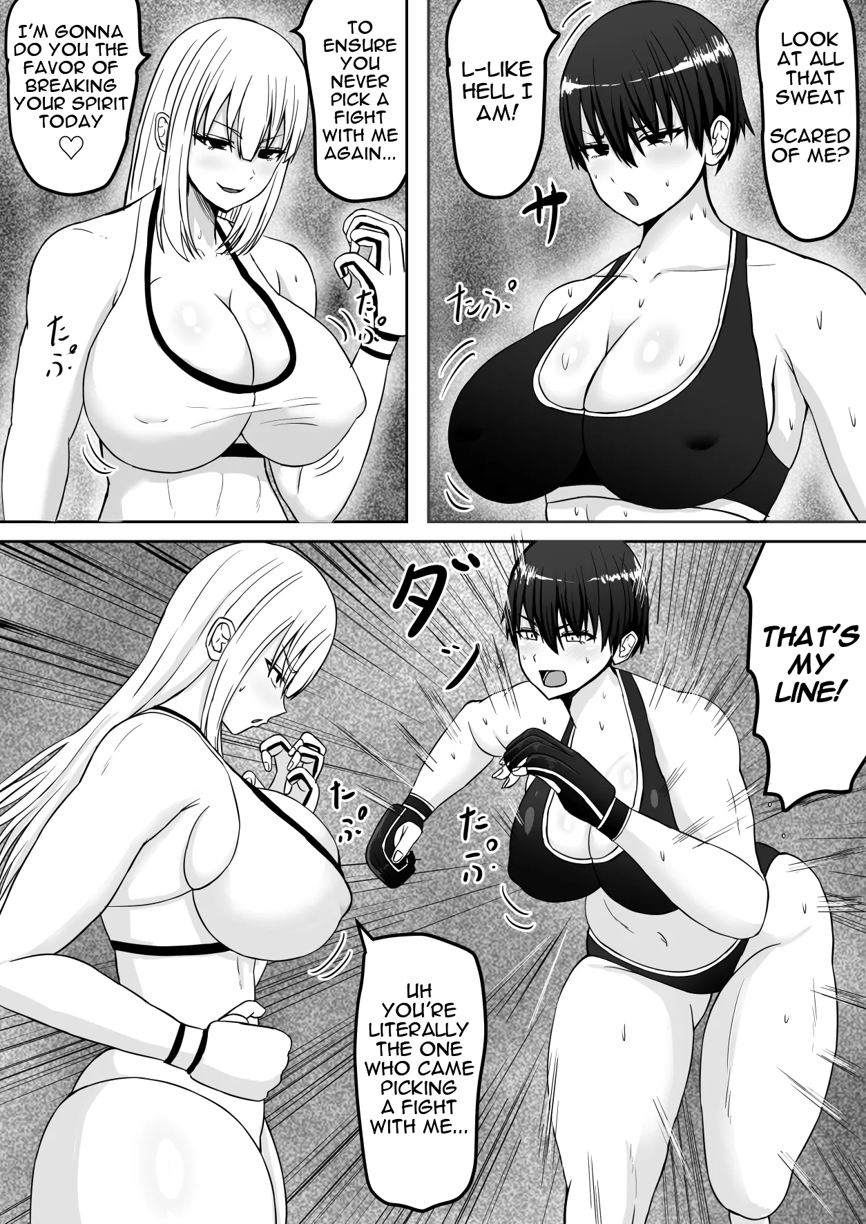 Tsuyosa demo... Ero demo makeru | Bested in Combat and... Broken by Pleasure page 5 full