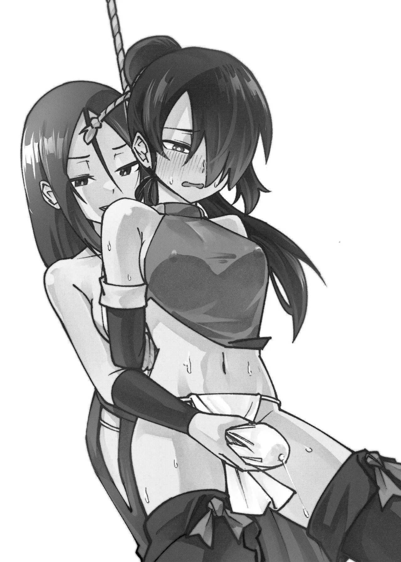 Futanari-ka Kunoichi Goumon ~Goumon Taisei Mochi Kunoichi Hajimete no Penis Seme~ page 2 full