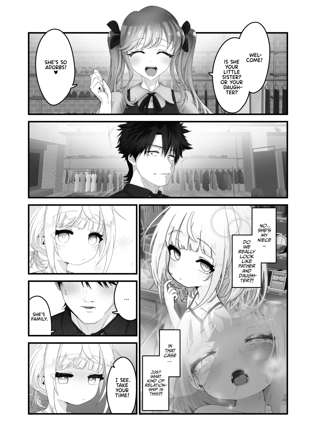 Mei to Sugosu 8-nichime. ~Shopping Mall Hen~ | The Eighth Day Withy My Niece! Shopping Mall Episode! page 4 full