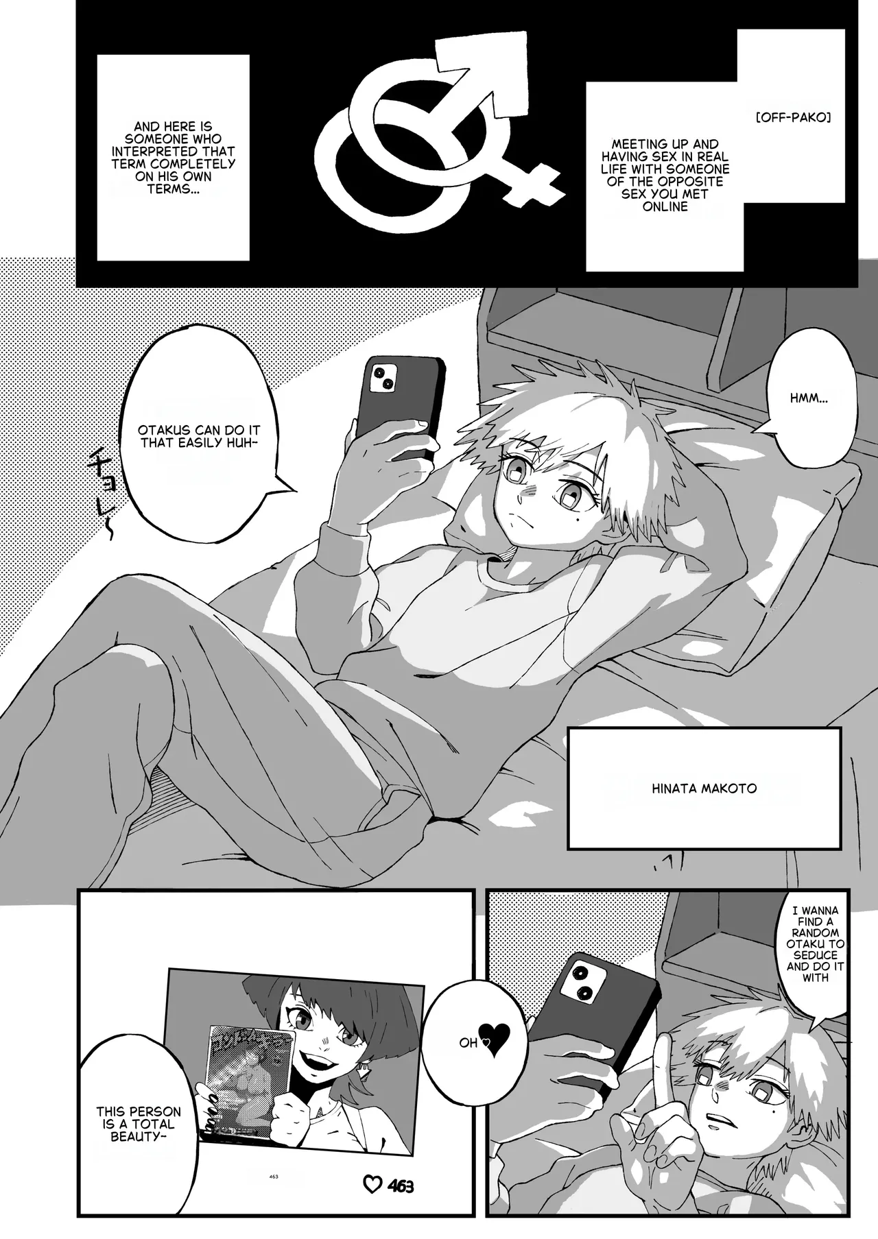 Failed Off-Pako! How I Ended Up as a Futanari Manga Artist's Girlfriend page 3 full