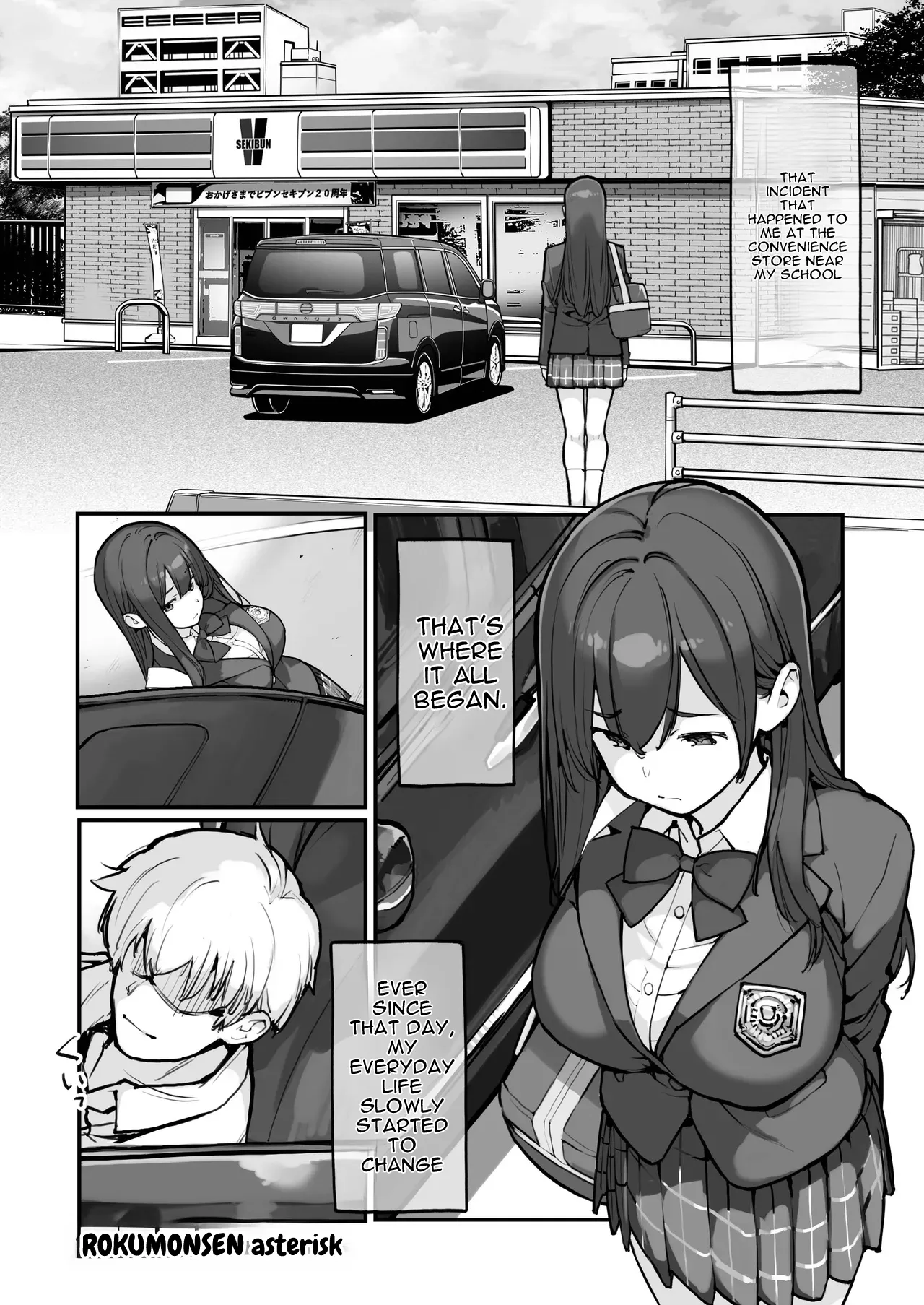 Manbiki JK wa Mizukara Ori ni Hairu - The shoplifting high school girl puts herself in a cage 3 page 3 full